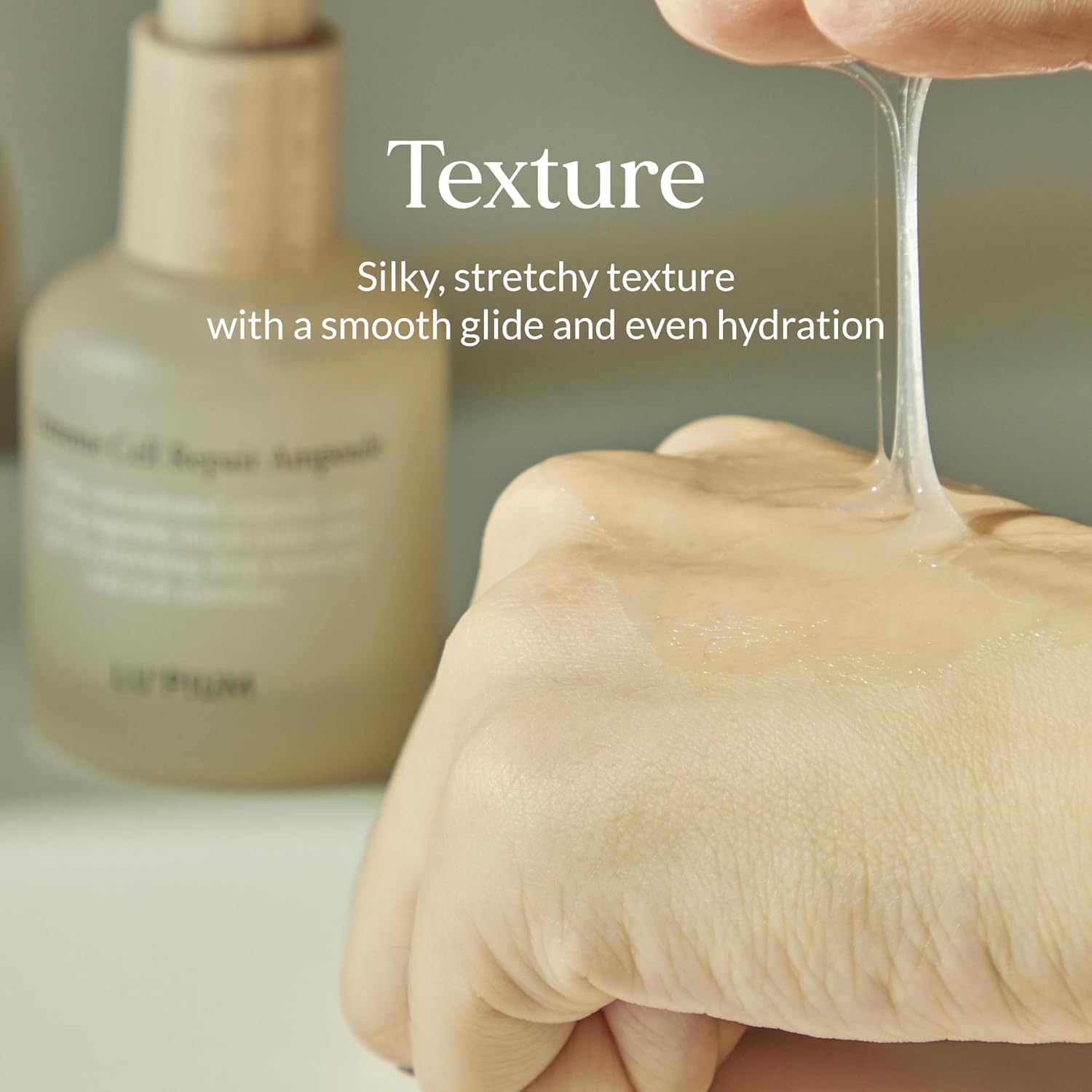 Extreme Cell Repair Ampoule - Vegan Mucin Serum, Barrier Repair & Deep Hydration, Soothing & Moisturizing, Elastic Thread-like Texture, Korean Skincare (30ml, 1.01 fl.oz.) Halalzen