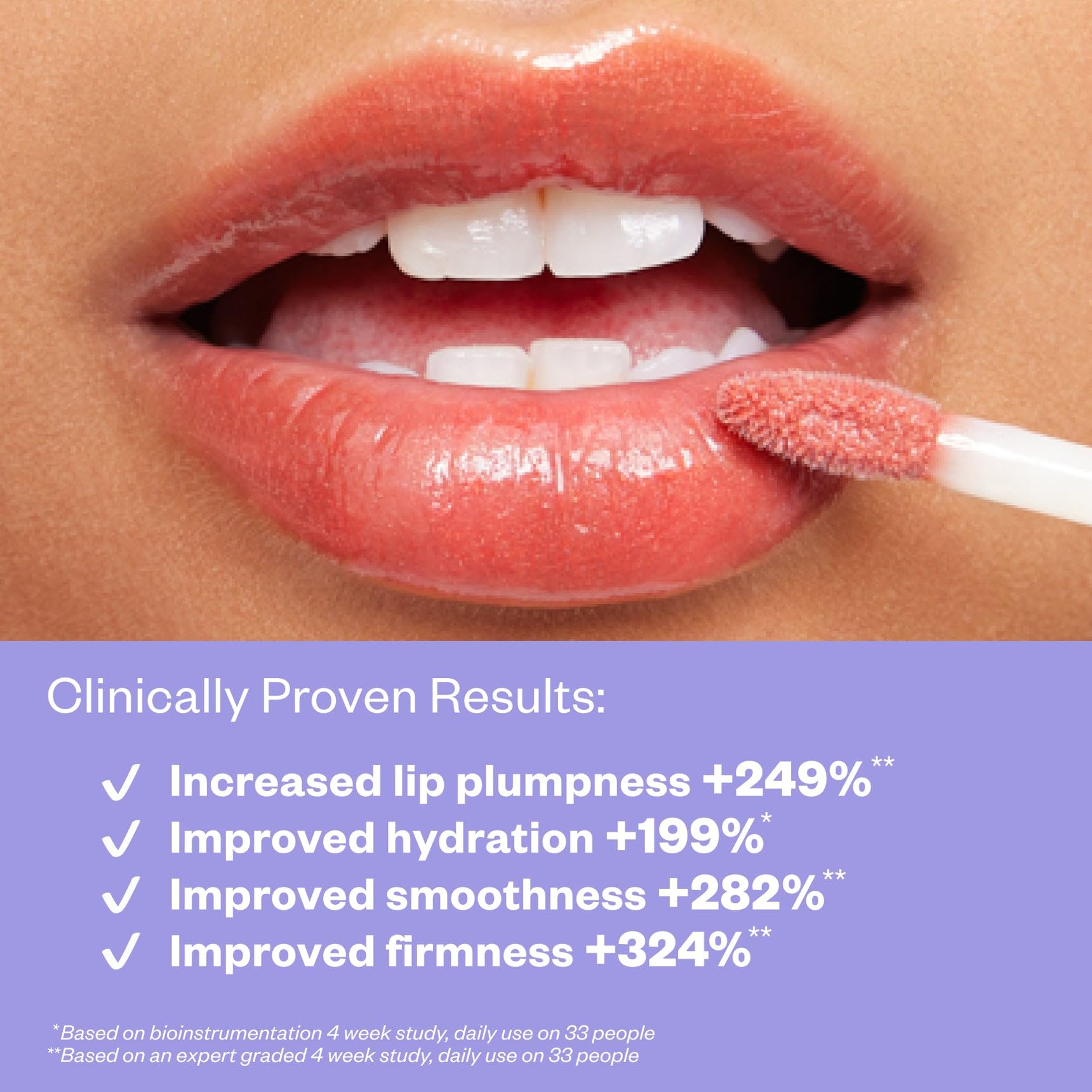 Kosas Wet Lip Oil Gloss - Hydrating Lip Plumping Treatment with Hyaluronic Acid & Peptides, Non-Sticky Finish (Malibu) Halalzen