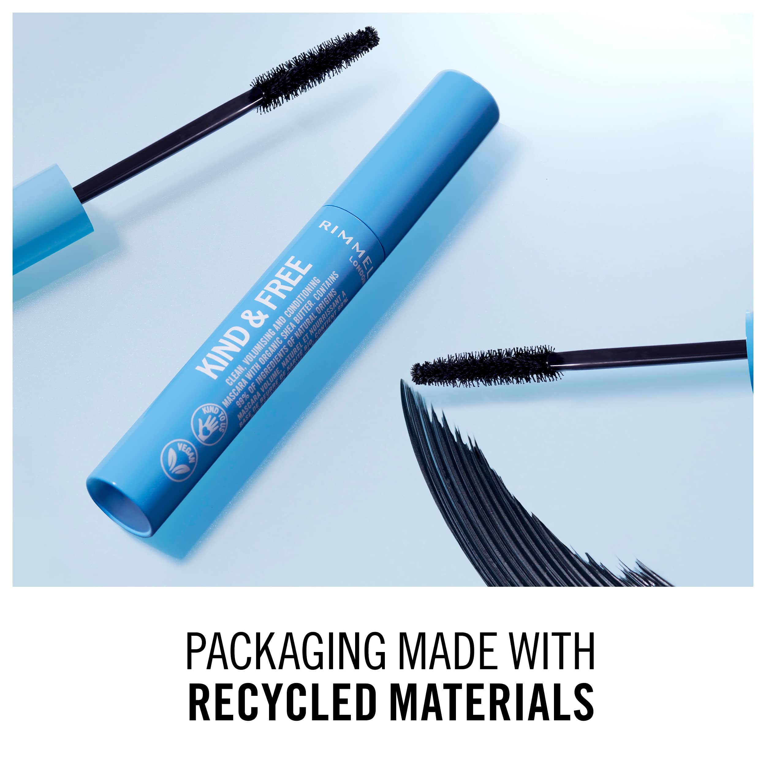 Rimmel Kind + Free Volume & Length Mascara, Black, 7ml Halalzen