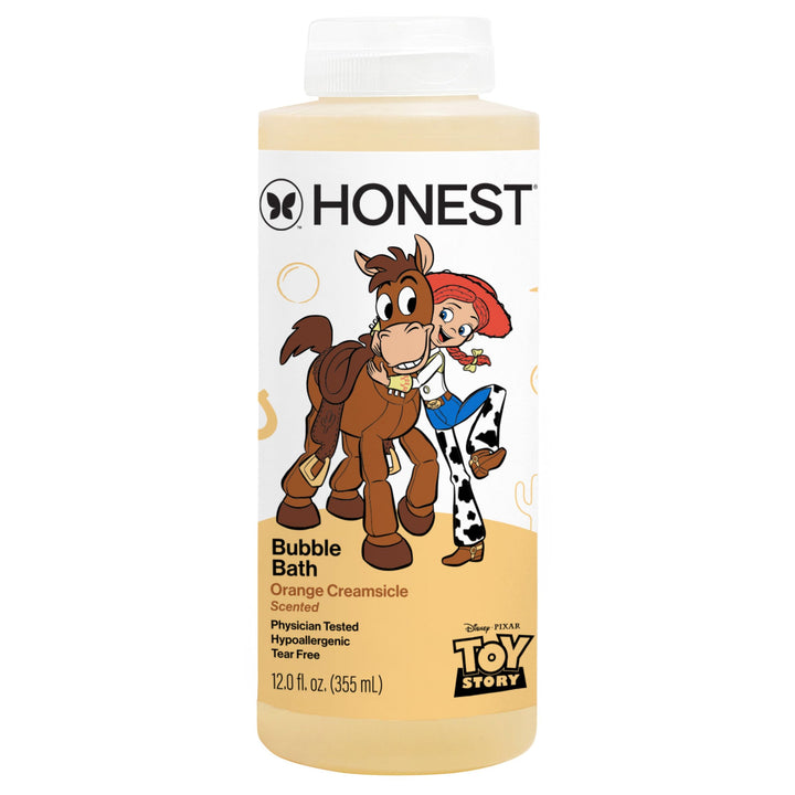 The Honest Company Foaming Bubble Bath & Baby Wash, Tear-Free, Hypoallergenic, Natural Formula, Lavender Calm Scent, 12 fl oz Halalzen