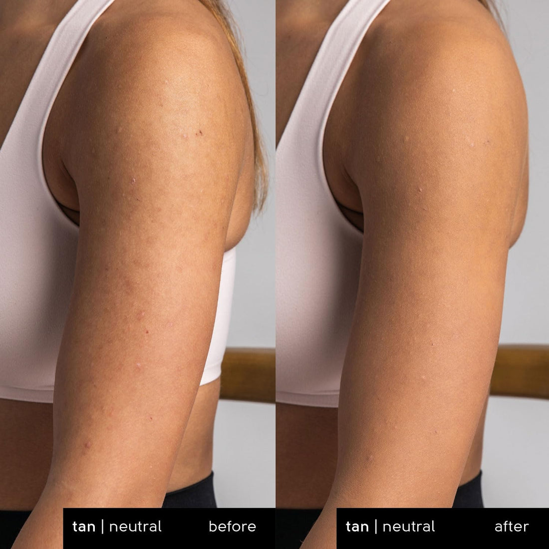 Tinge Body Makeup, wasser- und wischfest, mittlere Deckkraft, hält bis zu 48 Stunden, für alle Hauttypen, parfümfrei, vegan, hergestellt in den USA, 100 ml – Fair Warm