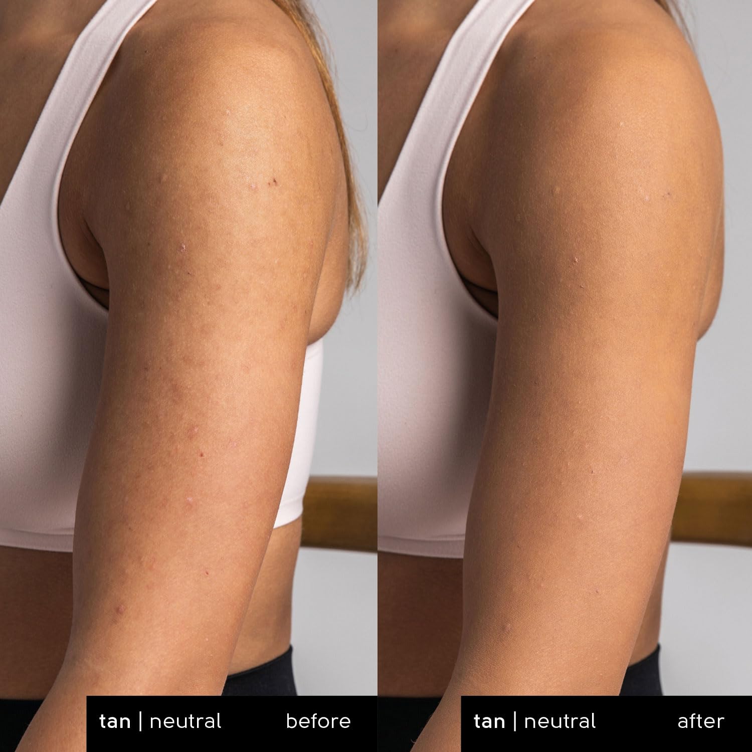 Tinge Body Makeup, wasser- und wischfest, mittlere Deckkraft, hält bis zu 48 Stunden, für alle Hauttypen, parfümfrei, vegan, hergestellt in den USA, 100 ml – Fair Warm