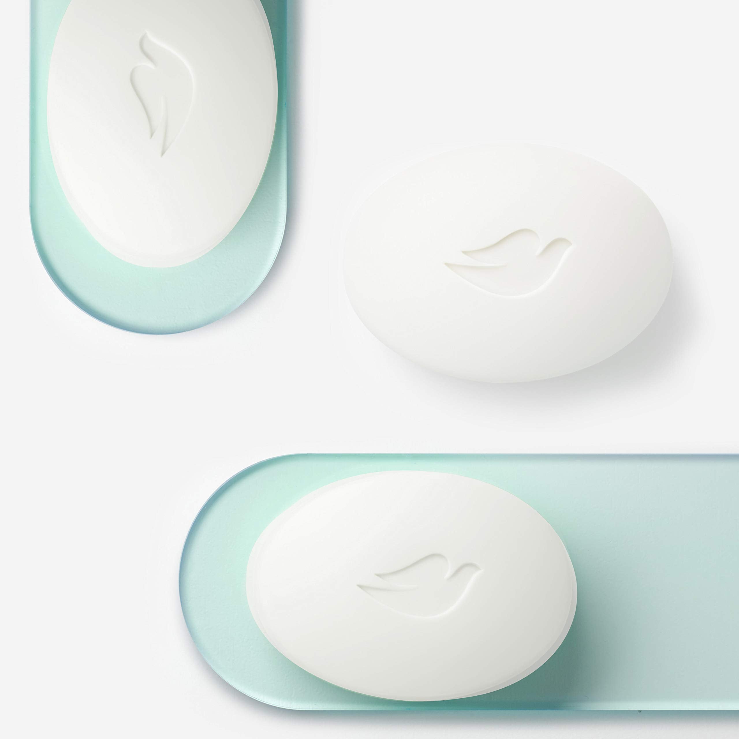 Dove Beauty Bar Soap Sensitive, 8 Bars for Sensitive Skin, Fragrance Free and Hypoallergenic 3.75 oz