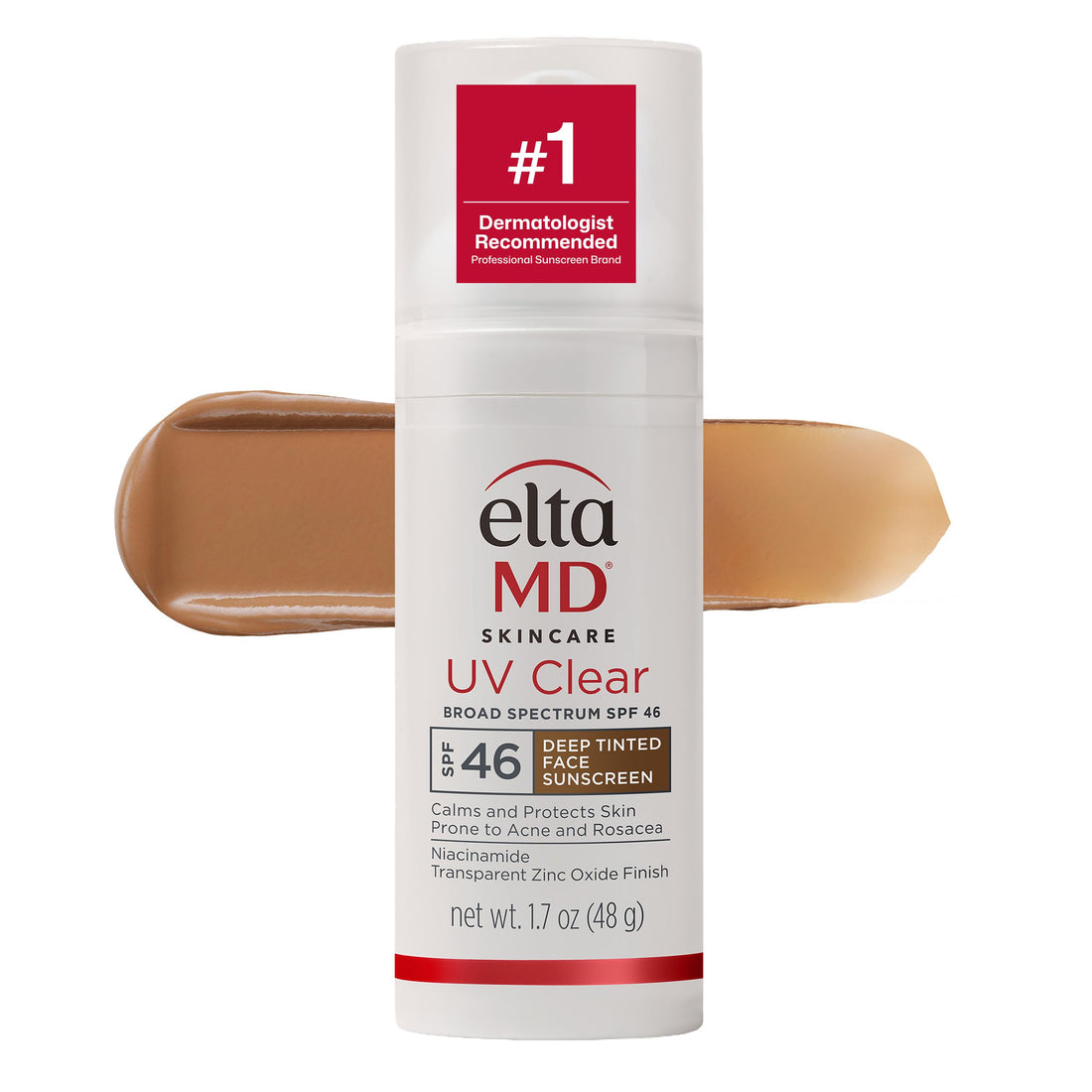 EltaMD UV Clear Face Sunscreen, Oil Free Sunscreen for Sensitive Skin with Zinc Oxide, Dermatologist Recommended Halalzen