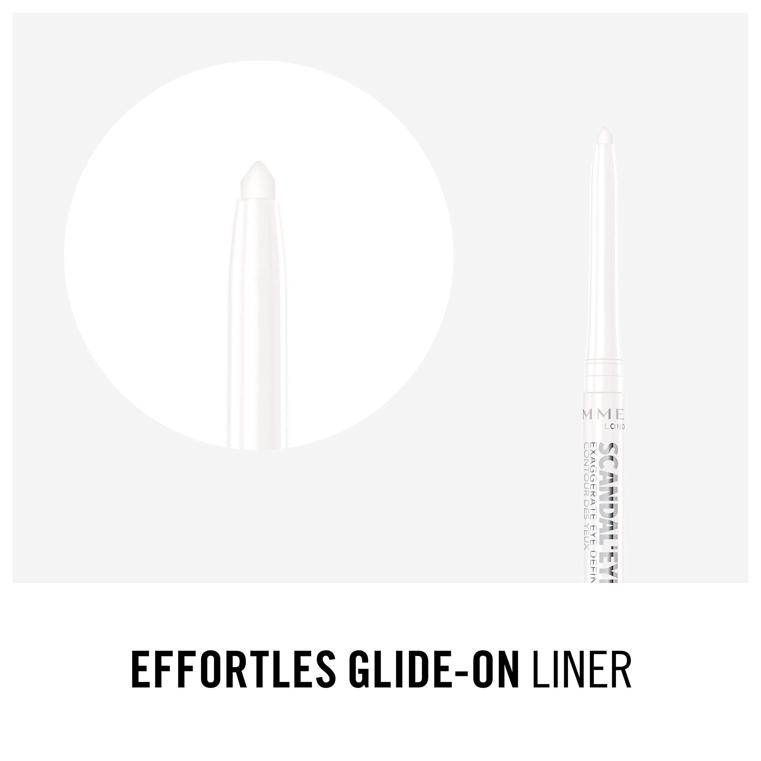 Rimmel London Scandaleyes Exaggerate Eye Definer, 001 Intense Black, 0.35g Halalzen