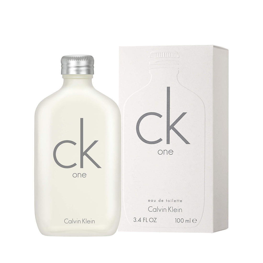 CALVIN KLEIN CK One - Unisex Eau de Toilette for All - Citrus & Aromatic Fragrance with Notes of Green Tea, Nutmeg and Musk - Medium Longevity Halalzen