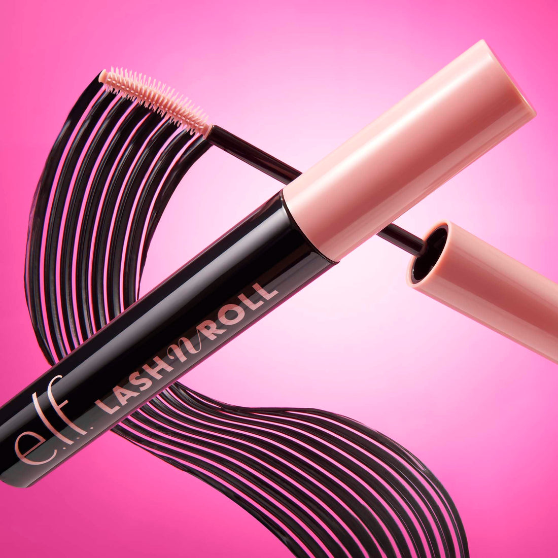 e.l.f. Lash 'N Roll Mascara, Curling Mascara For Visibly Lifted Lashes, Lifts & Separates Lashes. Long-Lasting Formula, Vegan & Cruelty-Free, Black Halalzen