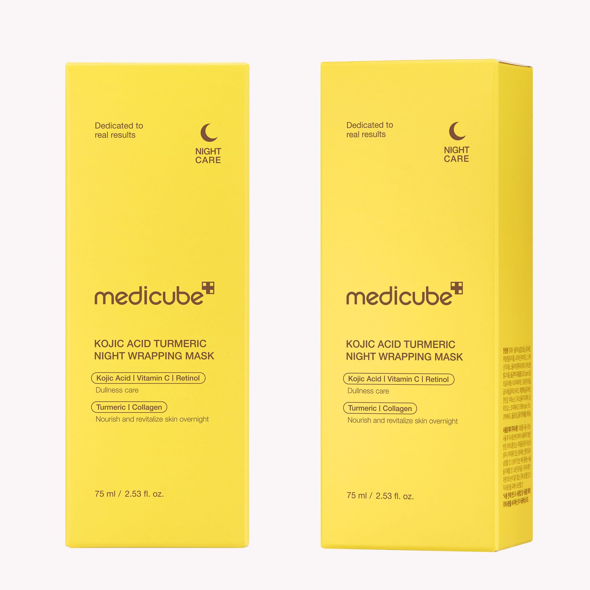 medicube Wrapping Mask Collagen Overnight Peel Off Facial Mask | Elasticity & Hydration Care, Reduces Sagging & Dullness | Hydrolyzed Collagen For Glowing Skin | Korean Skin Care, 2.53 fl.oz Halalzen