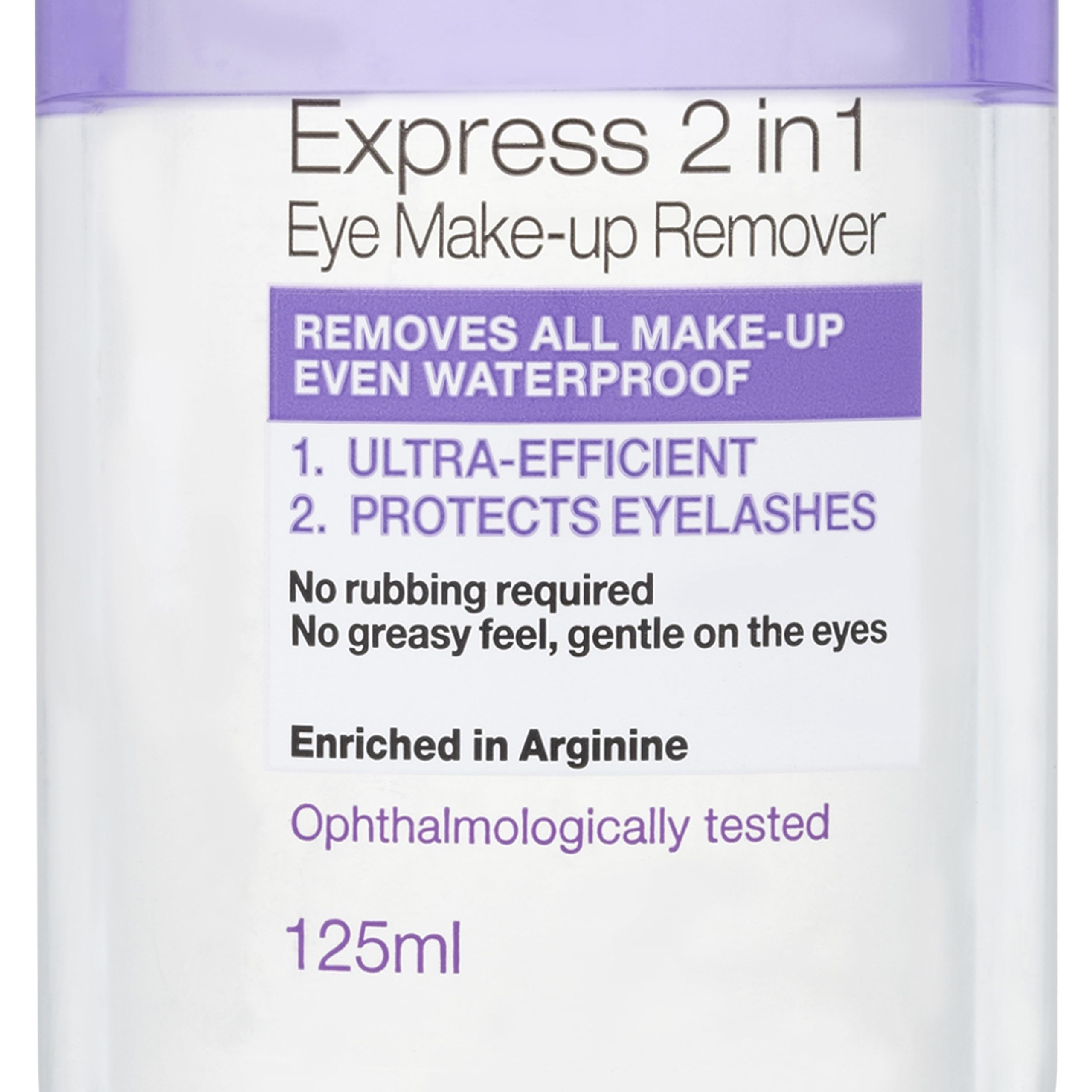 Garnier Skin Active 2 in1 Eye Make Up Remover, Suitable For Waterproof Makeup, Gentle On Eyes and Eyelashes, Use With Reusable Micellar Eco Pads, 125 ml Halalzen