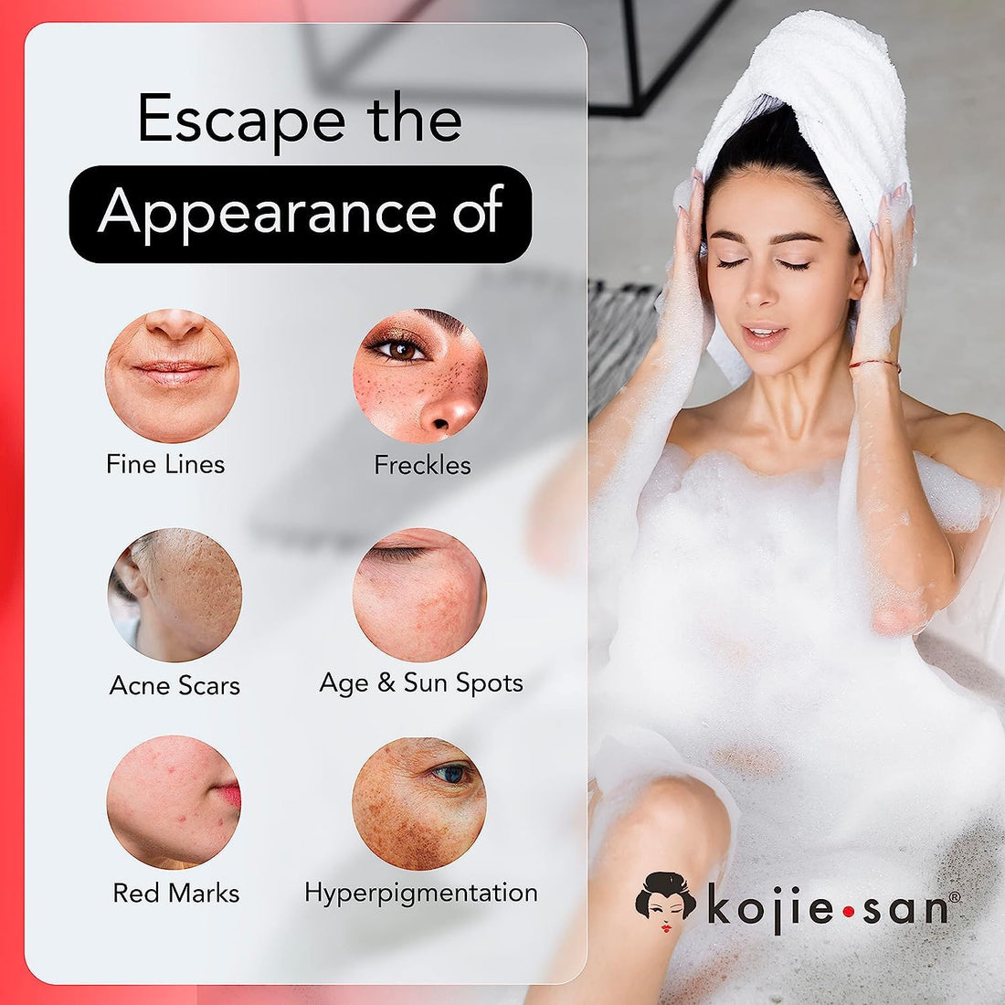 Kojie San Skin Brightening Soap - Classic 65g x 2, Double Pack