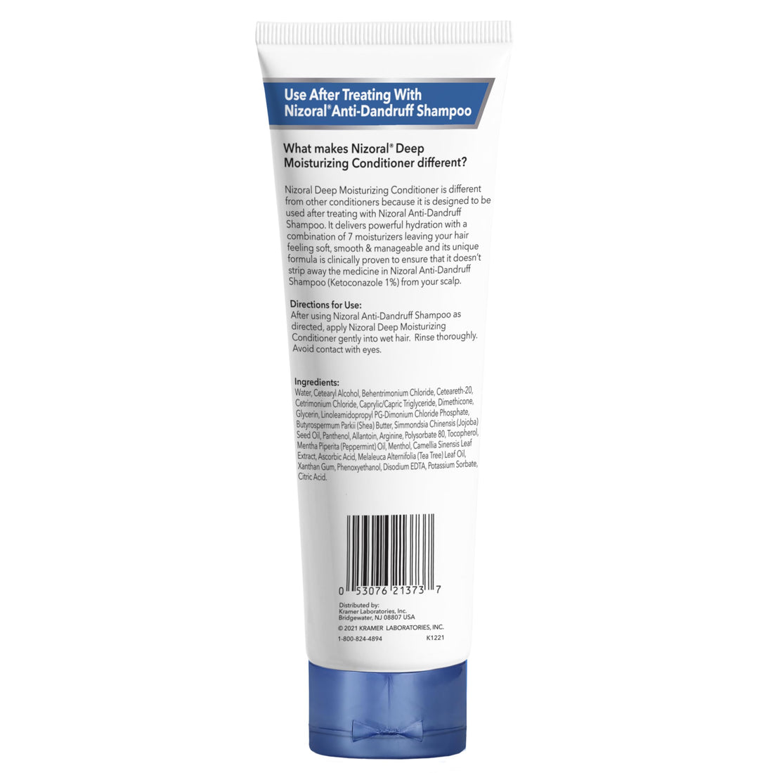 Nizoral Anti-Dandruff Shampoo, 14 Oz + Deep Moisturizing Conditioner, 9.4 Oz Bundle