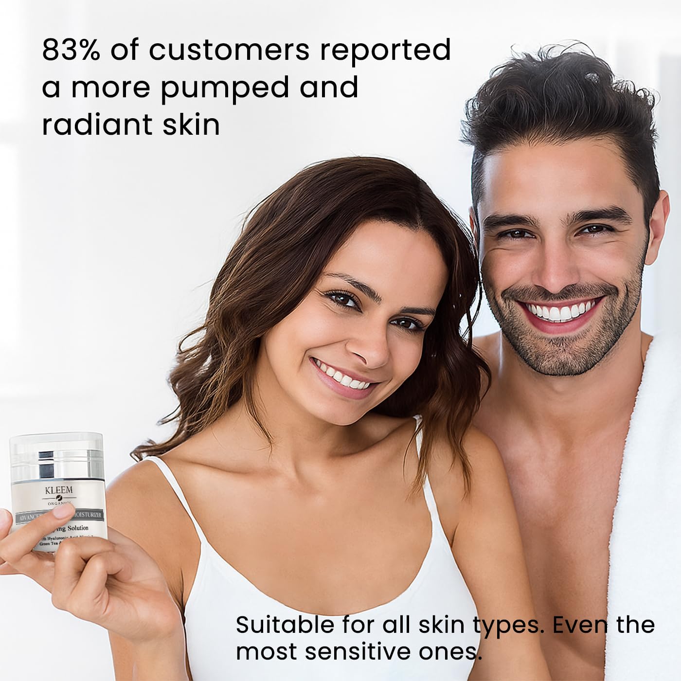 Kleem Retinol Night Cream – Anti Wrinkle Face Cream with Hyaluronic Acid & Panthenol – Anti Aging Cream for Fine Lines, Dark Spots & Uneven Skin Tone – Gentle Formula, 50ml