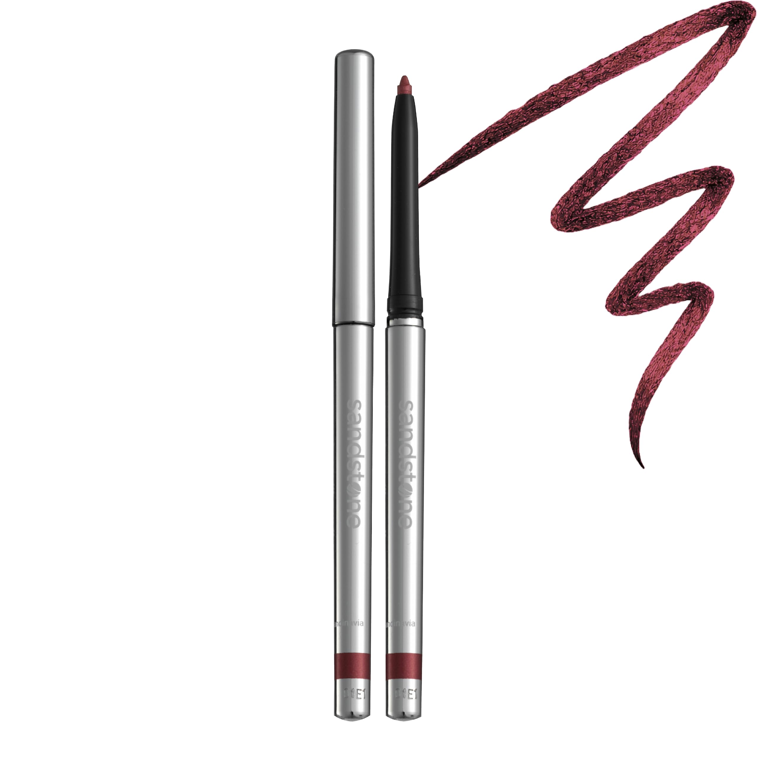 Sandstone Scandinavia Waterproof Eyeliner Pencil - Long-Lasting Gel Eye Liner for Sensitive Eyes - Hypoallergenic & Smudge-Proof - Fragrance-Free, Vegan & Allergy Tested (Black) Halalzen