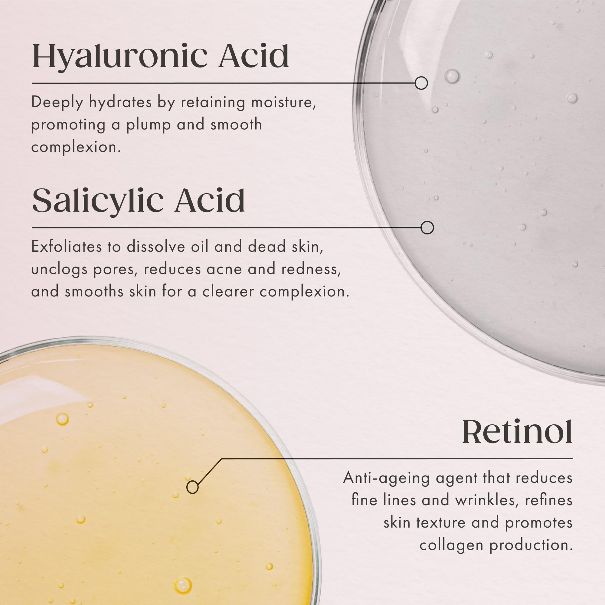 Satin Naturel High-Dose Hyaluronic Serum 100 ml – Organic Hyaluronic Acid Facial Serum – Anti-Aging Moisturizing Serum – Vegan – 24h Hydration – Facial Care for Women and Men
