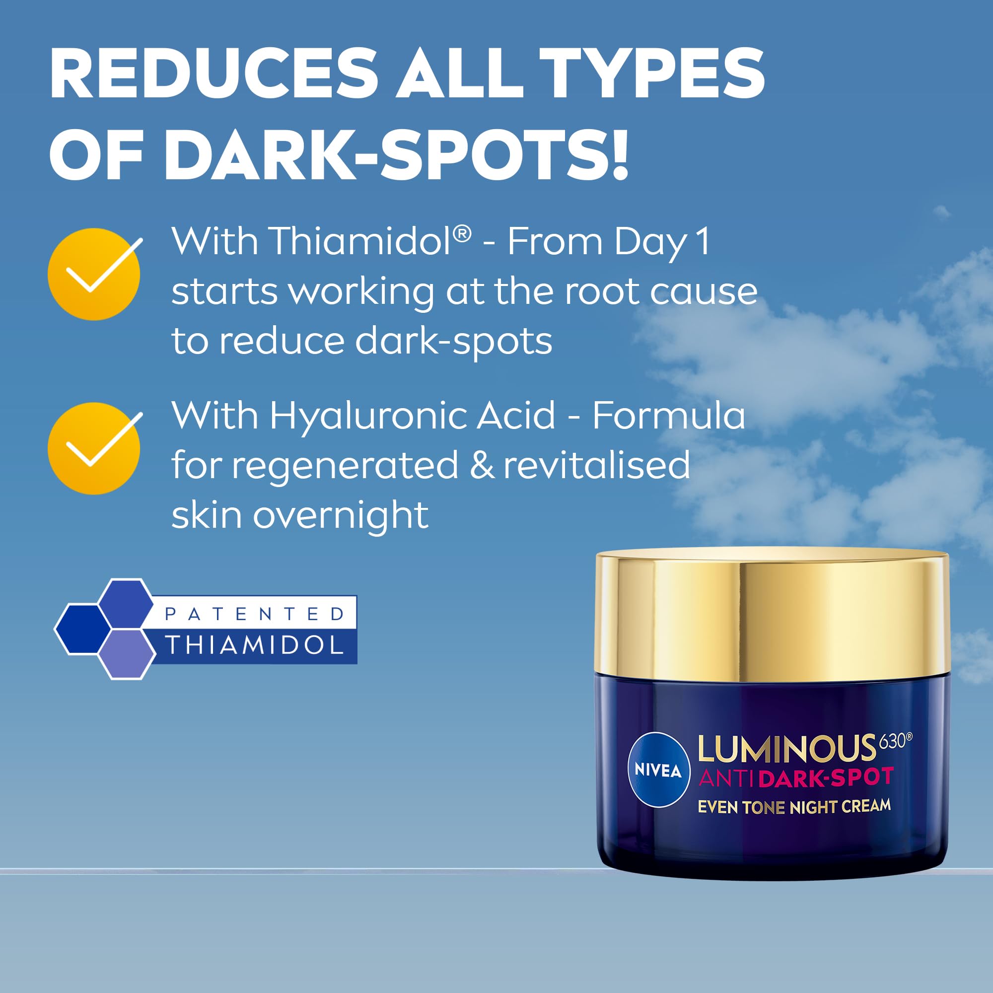 NIVEA Luminous 630 Anti Dark-Spot & Anti-Age Serum (30ml), Anti-Wrinkle Face Serum Reduces Age Spots and Dark-Spots, Firming and Hydrating Serum to Reduce Wrinkles and Fine Lines Halalzen