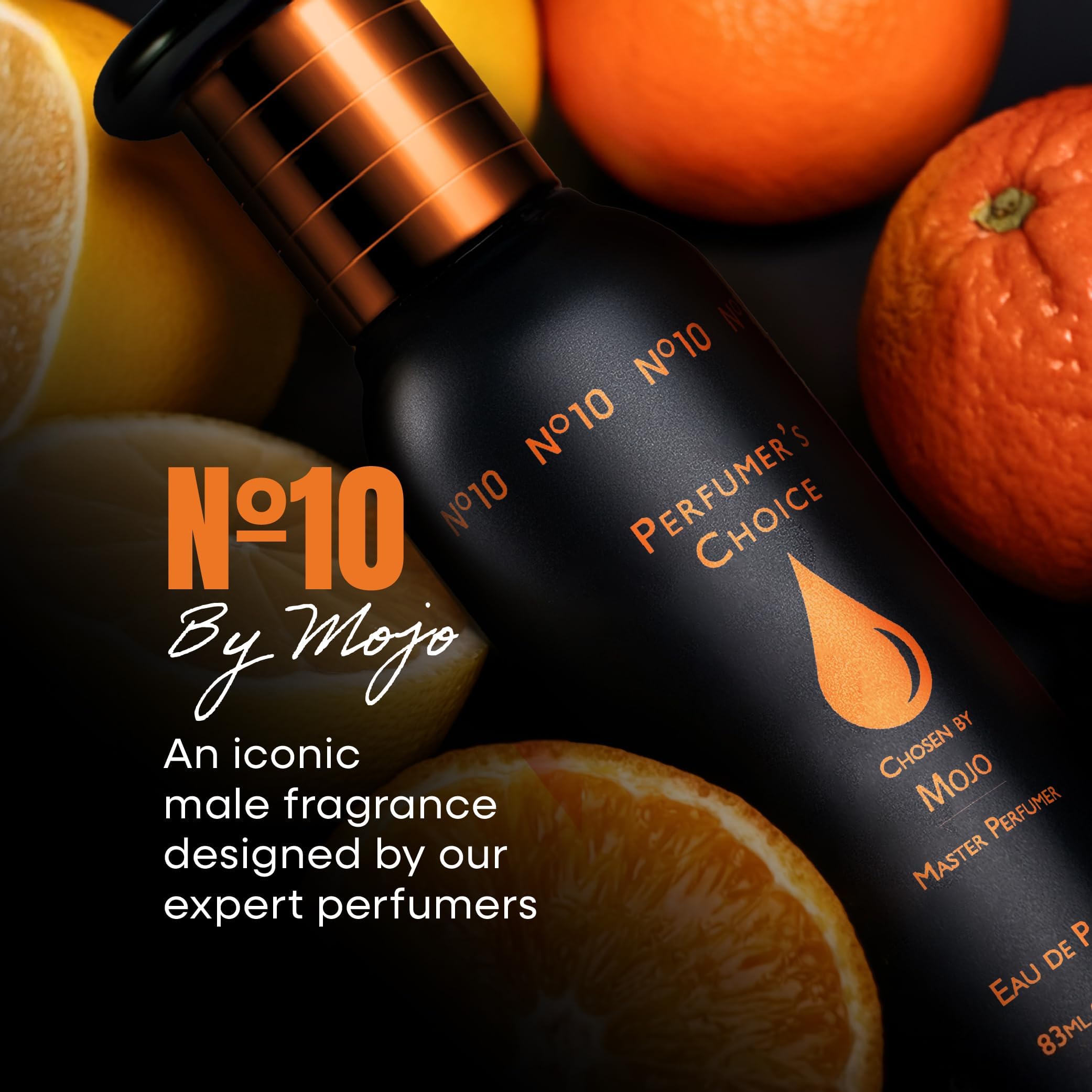 PERFUMER'S CHOICE No 10 by Mojo Perfume for Men. 83ml Eau de Parfum, Luxury Fragrance - Mens Aftershave, Long Lasting Fragrance by Milton-Lloyd