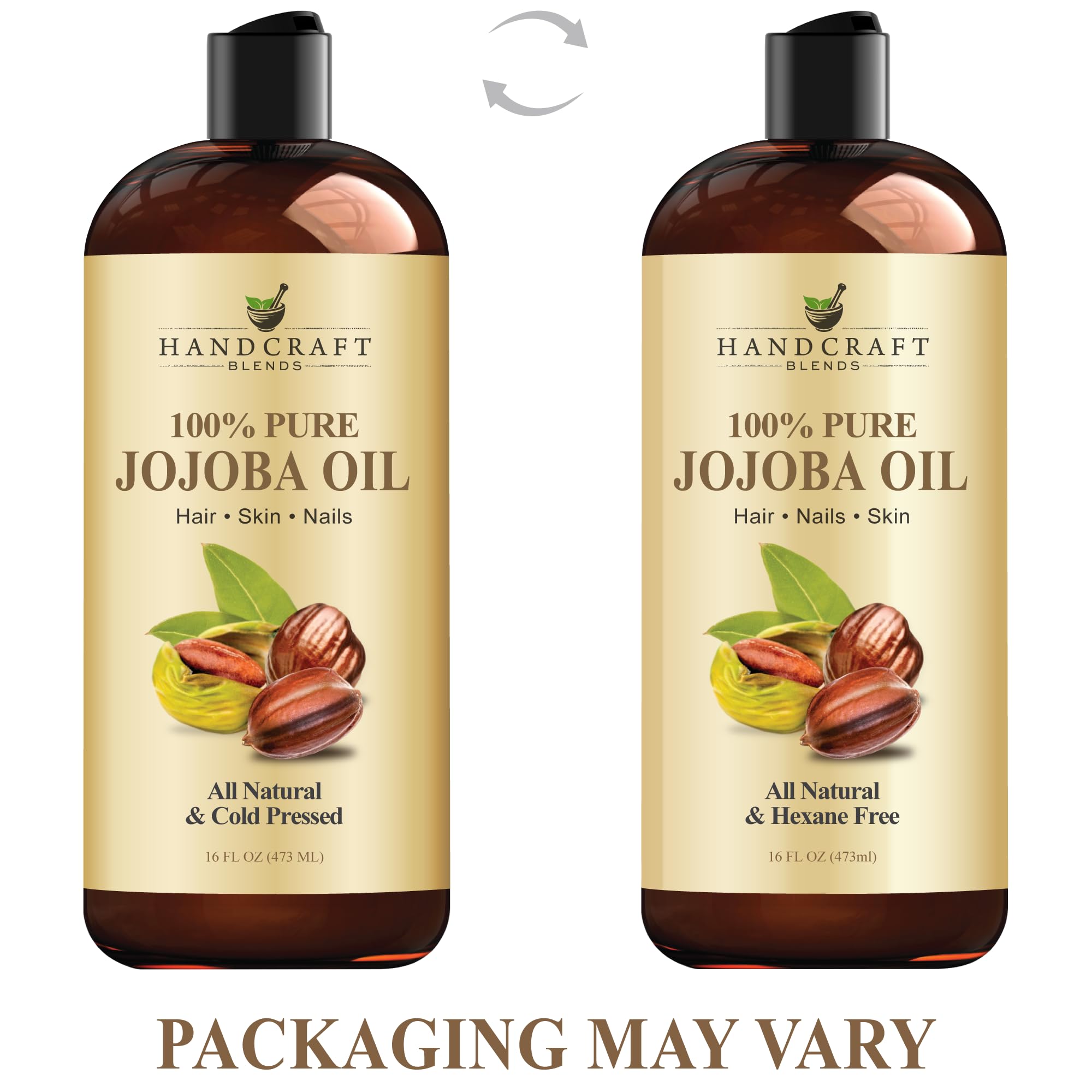 Handcraft Blends Castor Oil with Rosemary and Peppermint Oil 118 ml | 100% Pure and Natural | Premium Grade Carrier Oil | Hair, Eyelashes and Eyebrows | Hair and Body