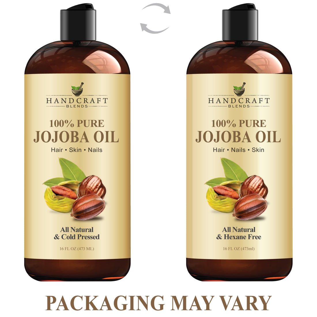 Handcraft Blends Castor Oil with Rosemary and Peppermint Oil 118 ml | 100% Pure and Natural | Premium Grade Carrier Oil | Hair, Eyelashes and Eyebrows | Hair and Body