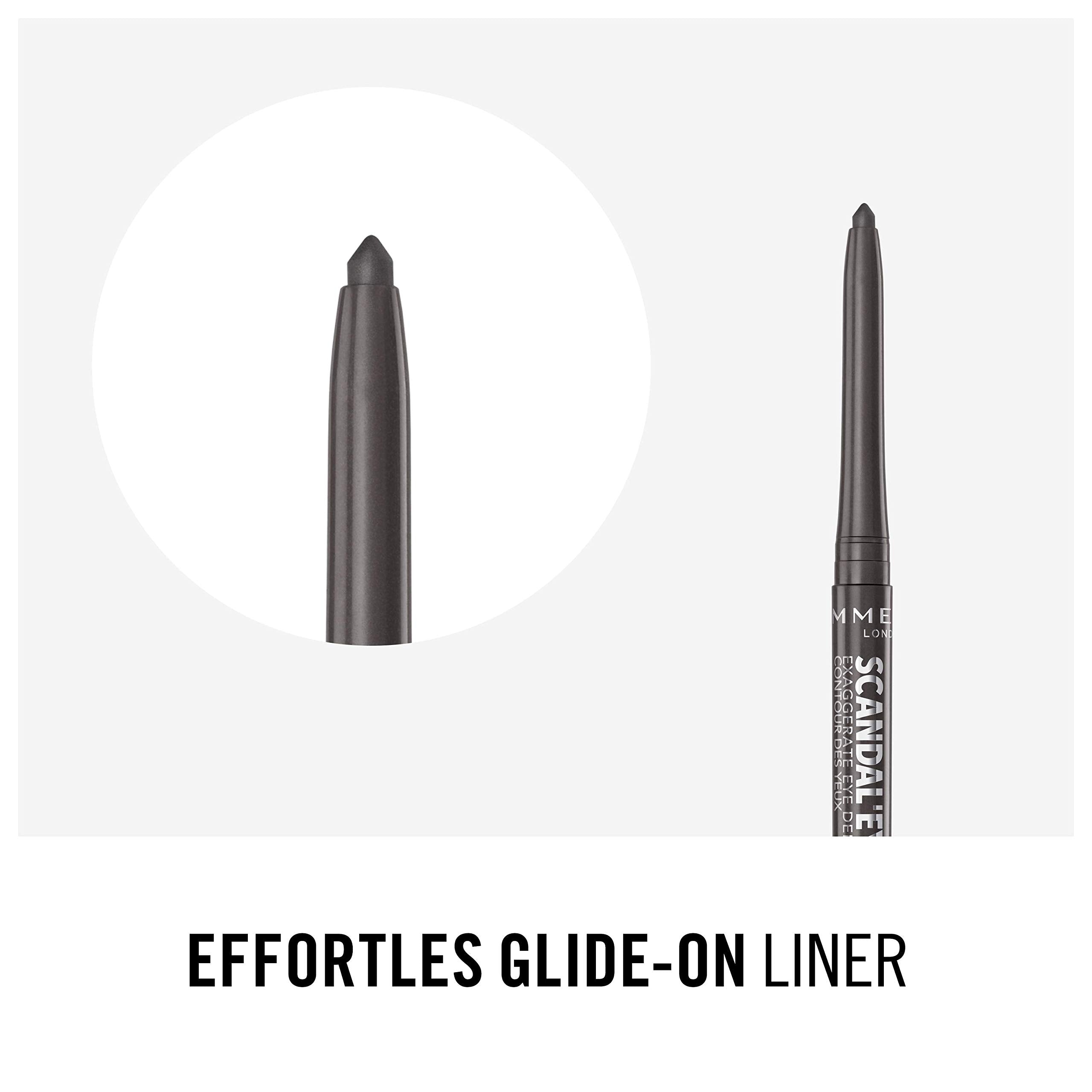 Rimmel London Scandaleyes Exaggerate Eye Definer, 001 Intense Black, 0.35g Halalzen