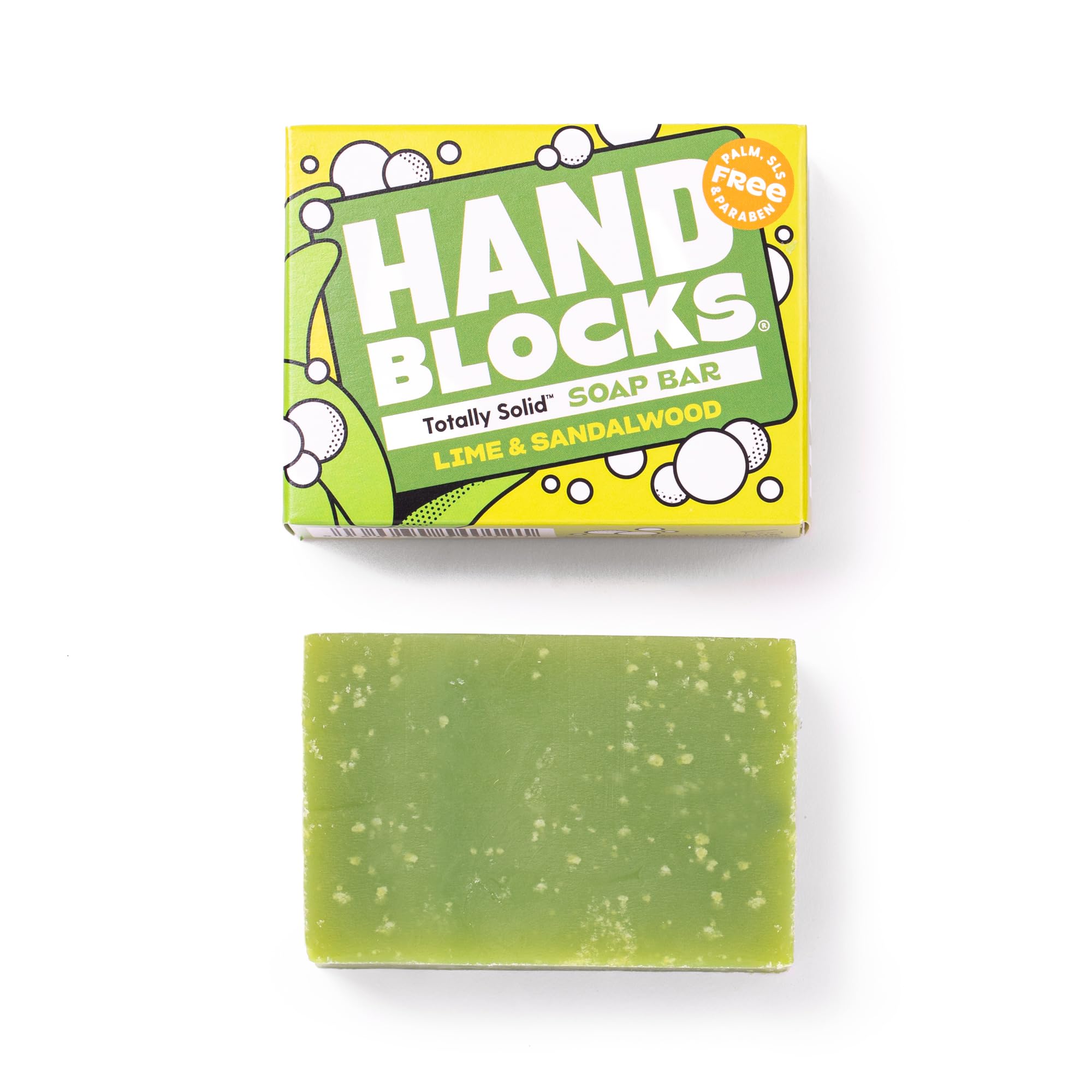 Hand Blocks: Cedarwrood & Eucalyptus (6 Pack) - Cold Processed Natural Soap Bars - Plastic, Palm, SLS, SLES & Paraben Free Halalzen