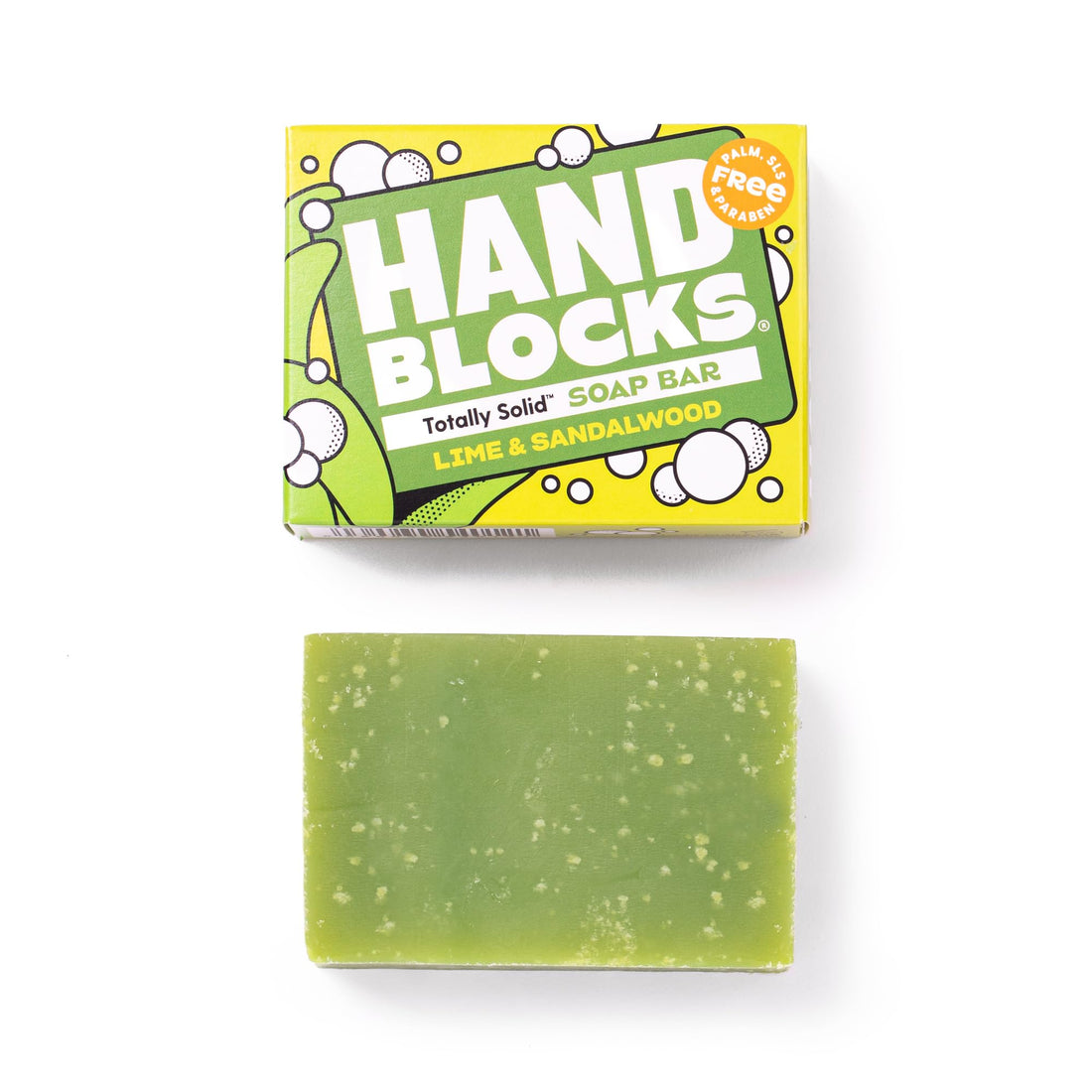 Hand Blocks: Cedarwrood & Eucalyptus (6 Pack) - Cold Processed Natural Soap Bars - Plastic, Palm, SLS, SLES & Paraben Free Halalzen