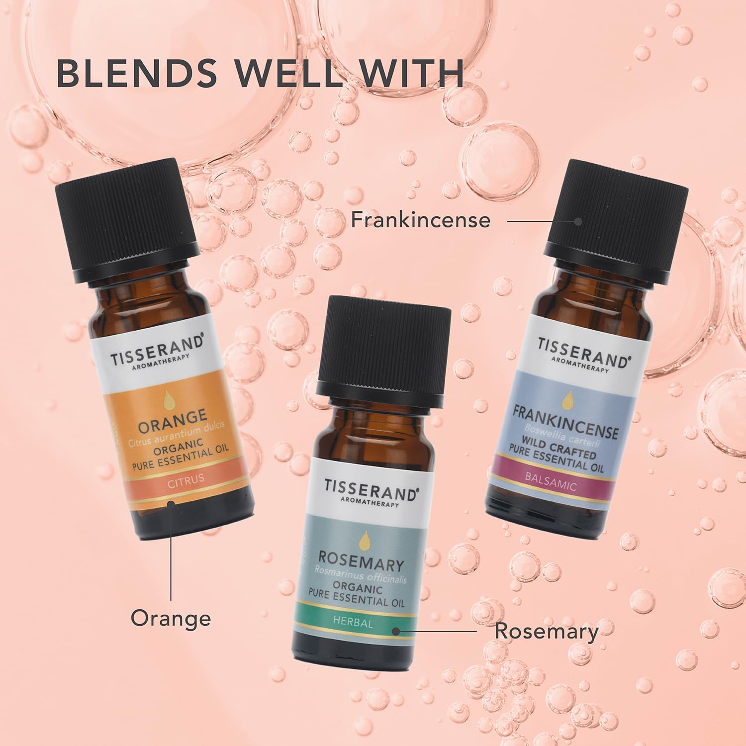 Tisserand Aromatherapy,Lavender - Organic Essential Oil,Massage Oil, Aromatherapy Oil, Skin Oil, Oil for Diffuser,100% Pure Essential Oil - 9ml