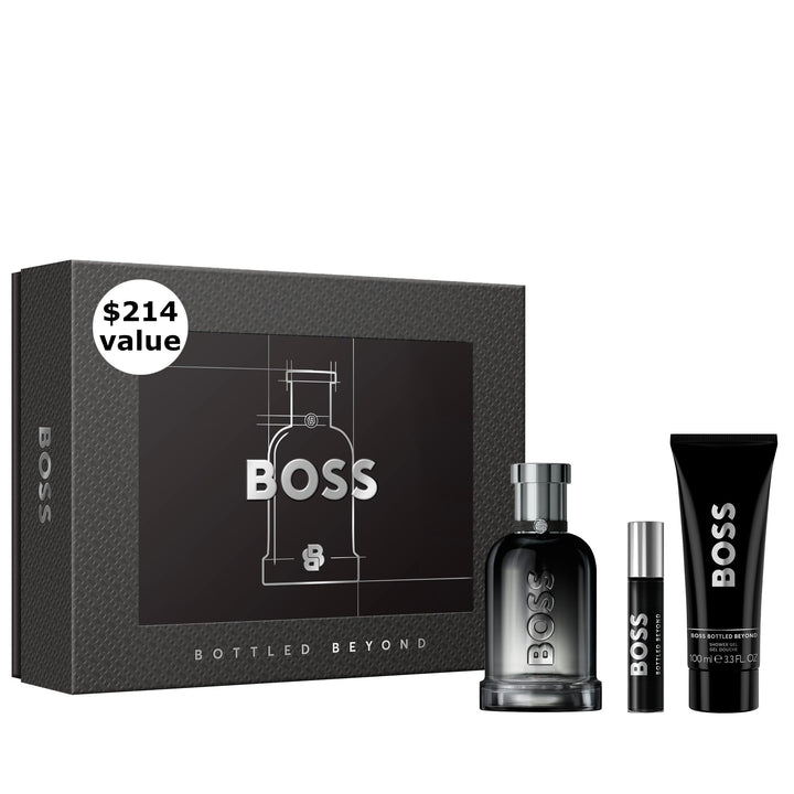 Hugo Boss Bottled Beyond Eau de Parfum – Woody Men's Cologne – With Notes of Ginger & Leather – Long Lasting Fragrance