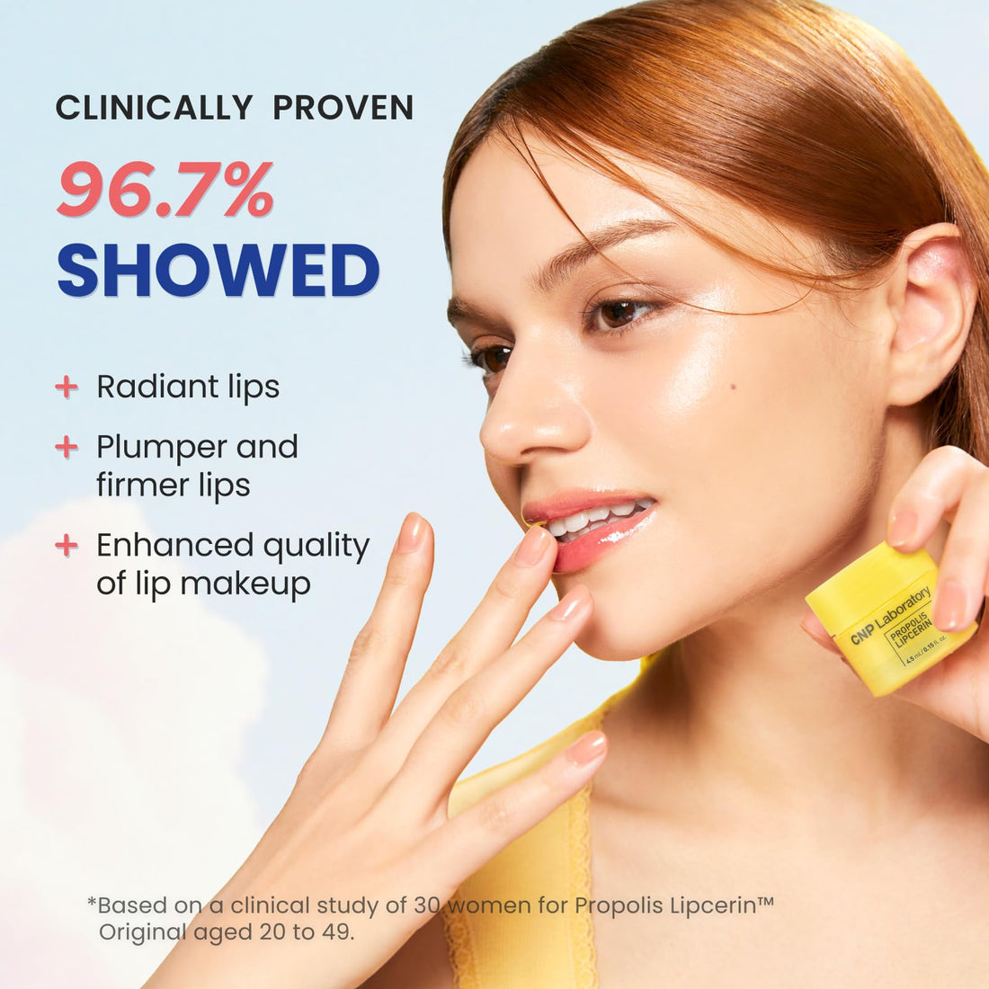 CNP Honey Lip Butter - Propolis Lipcerin™ 01 Original, Hydrating Overnight Manuka Lip Balm & Mask, 12hr Long-Lasting Moisture, Stocking Stuffers, Gifts for Women, 0.5 fl.oz. Halalzen