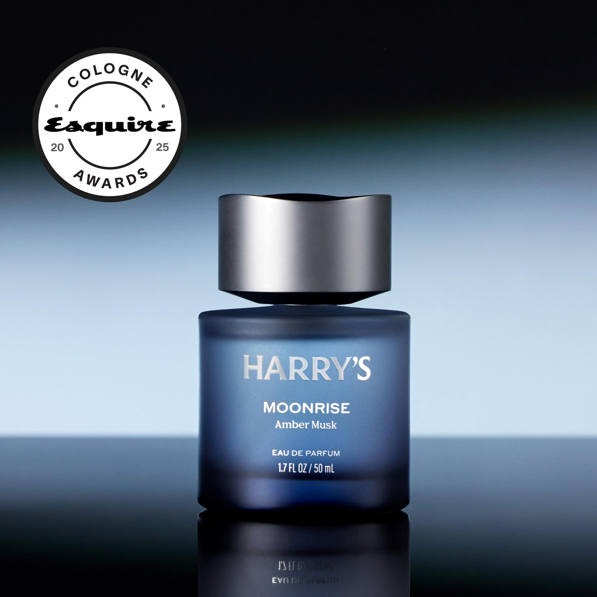 Eau de Parfum pour Homme Cowboy Classic de Harry's - Parfum Boisé Ambré - 50 ml - Notes de Bergamote, Cèdre et Musc - Longue Tenue