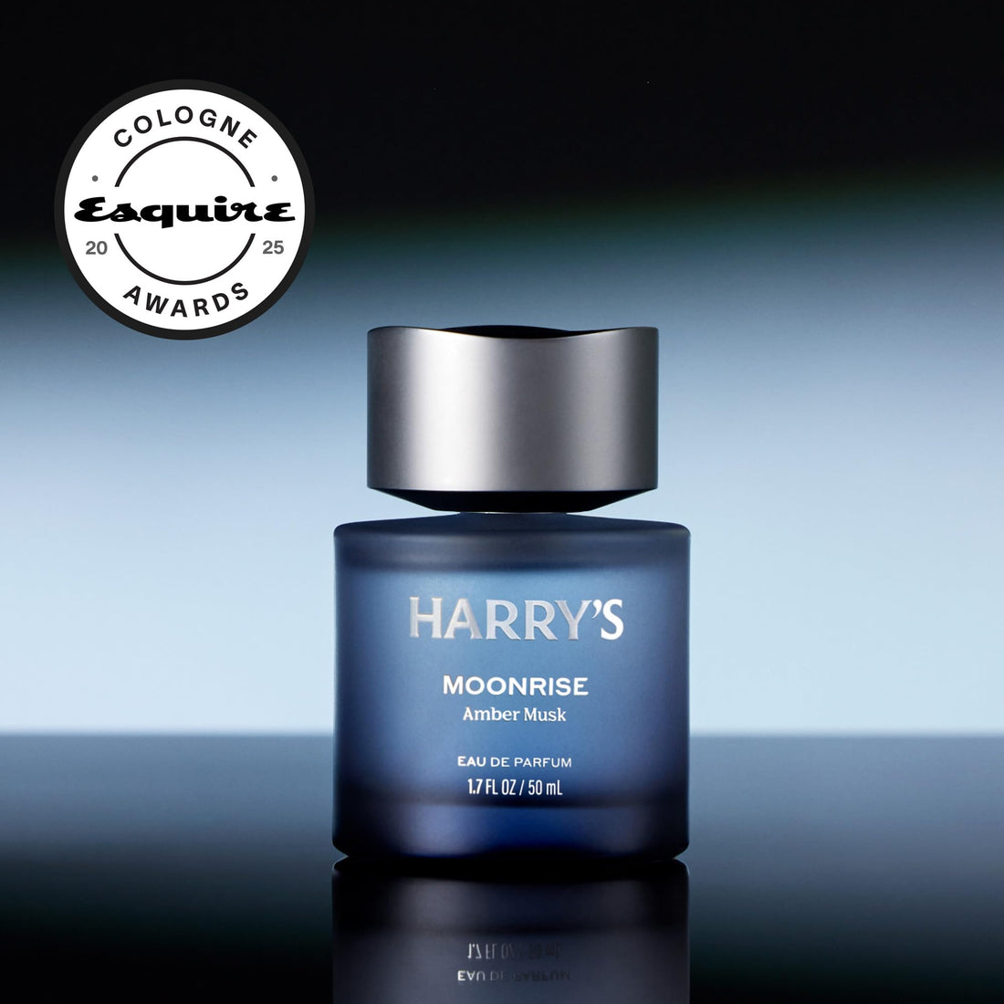 Eau de Parfum pour Homme Cowboy Classic de Harry's - Parfum Boisé Ambré - 50 ml - Notes de Bergamote, Cèdre et Musc - Longue Tenue