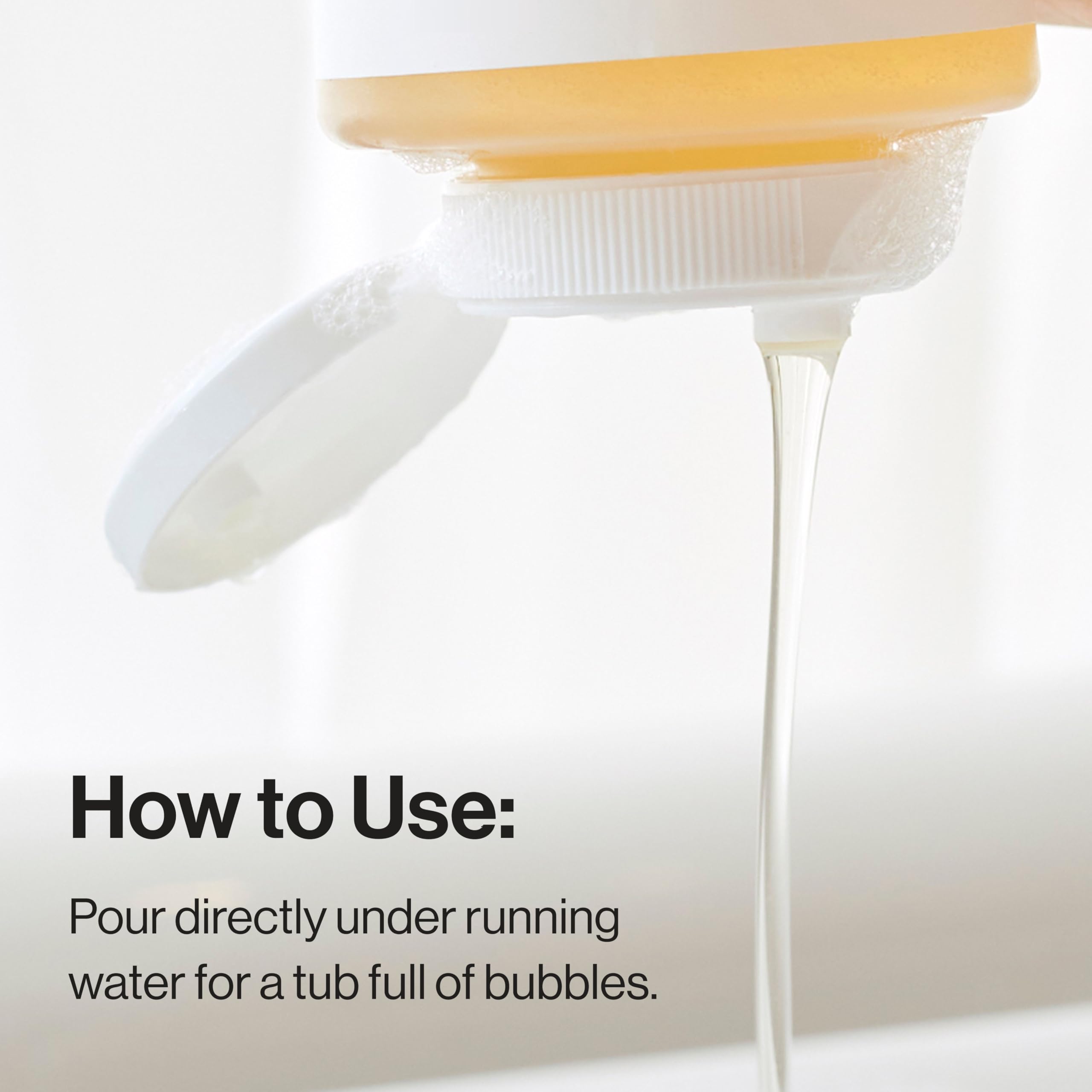The Honest Company Foaming Bubble Bath & Baby Wash, Tear-Free, Hypoallergenic, Natural Formula, Lavender Calm Scent, 12 fl oz Halalzen