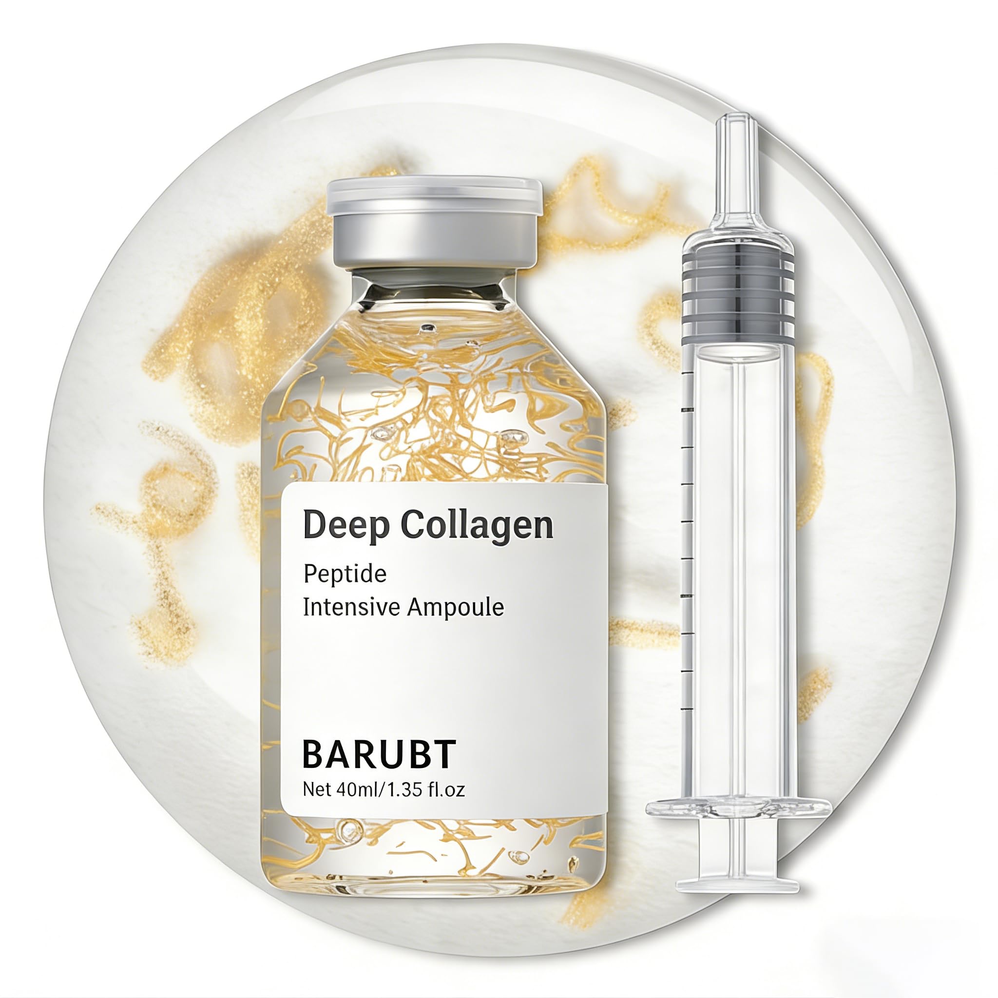 Silk Peptide Intensive Lifting Ampoule | Anti-Aging Serum for Face with Collagen & Peptide Complex | Skin Tightening & Firming for Women | Korean Skincare | Facial Hydration & Brightening | 40ml