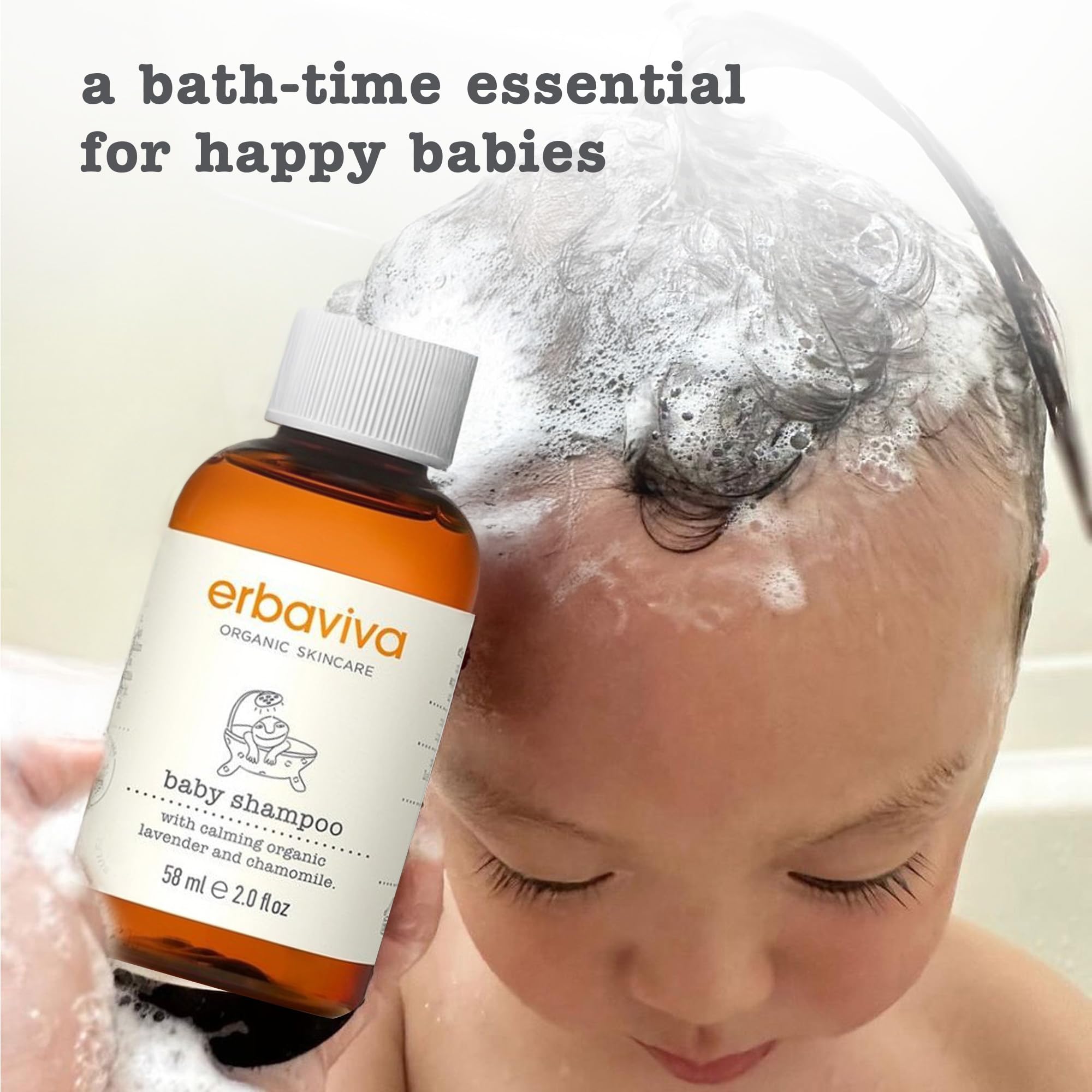 erbaviva Baby Shampoo, 16 Fl Oz Halalzen