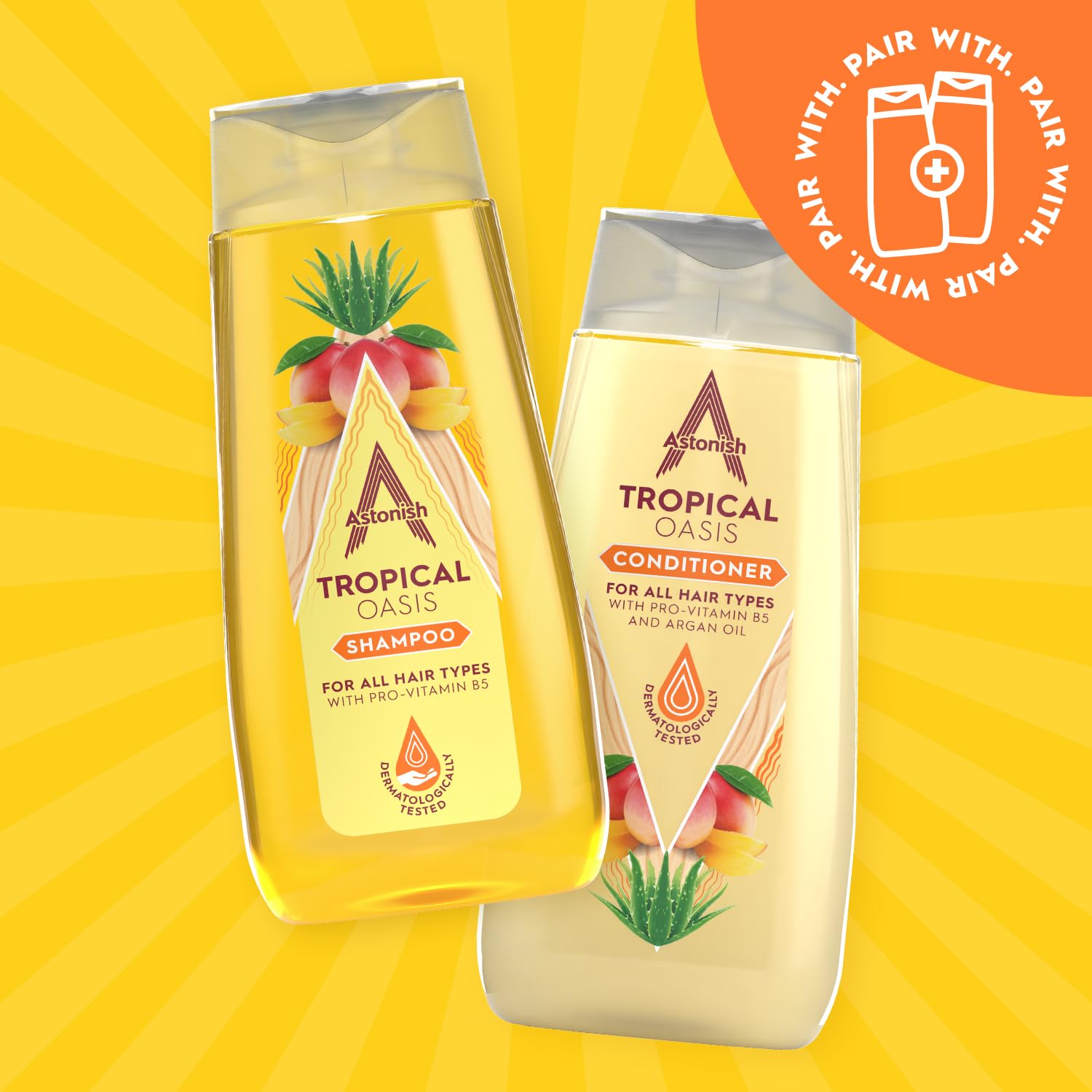 Astonish Tropical Conditioner with Argan Oil, 375ml Halalzen