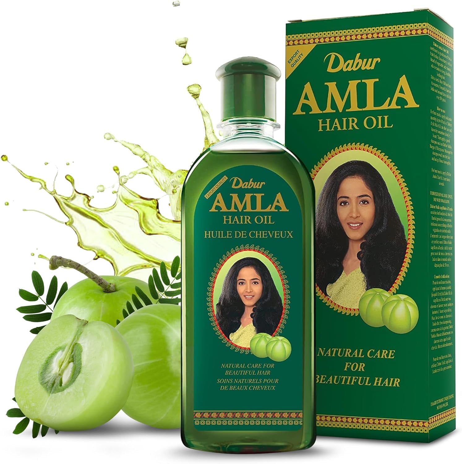 Dabur Amla Hair Oil - 200ml | For Strong, Long and Thick hair | Nourishes Scalp | Controls Hair Fall, Strengthens Hair & Promotes Hair Growth