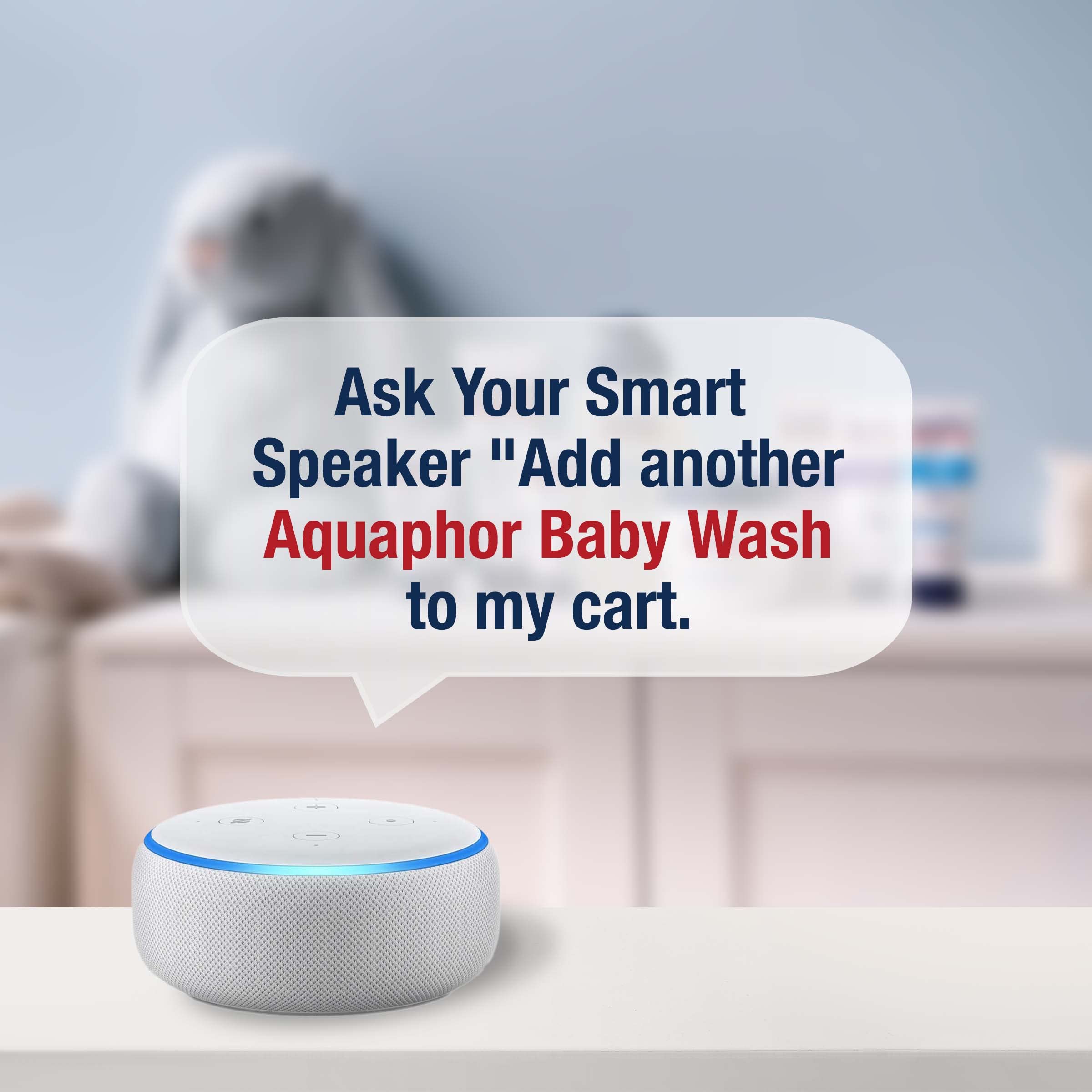 Aquaphor Baby Wash and Shampoo - Mild, Tear-free 2-in-1 Solution for Baby’s Sensitive Skin - 16.9 fl. oz. Pump Halalzen
