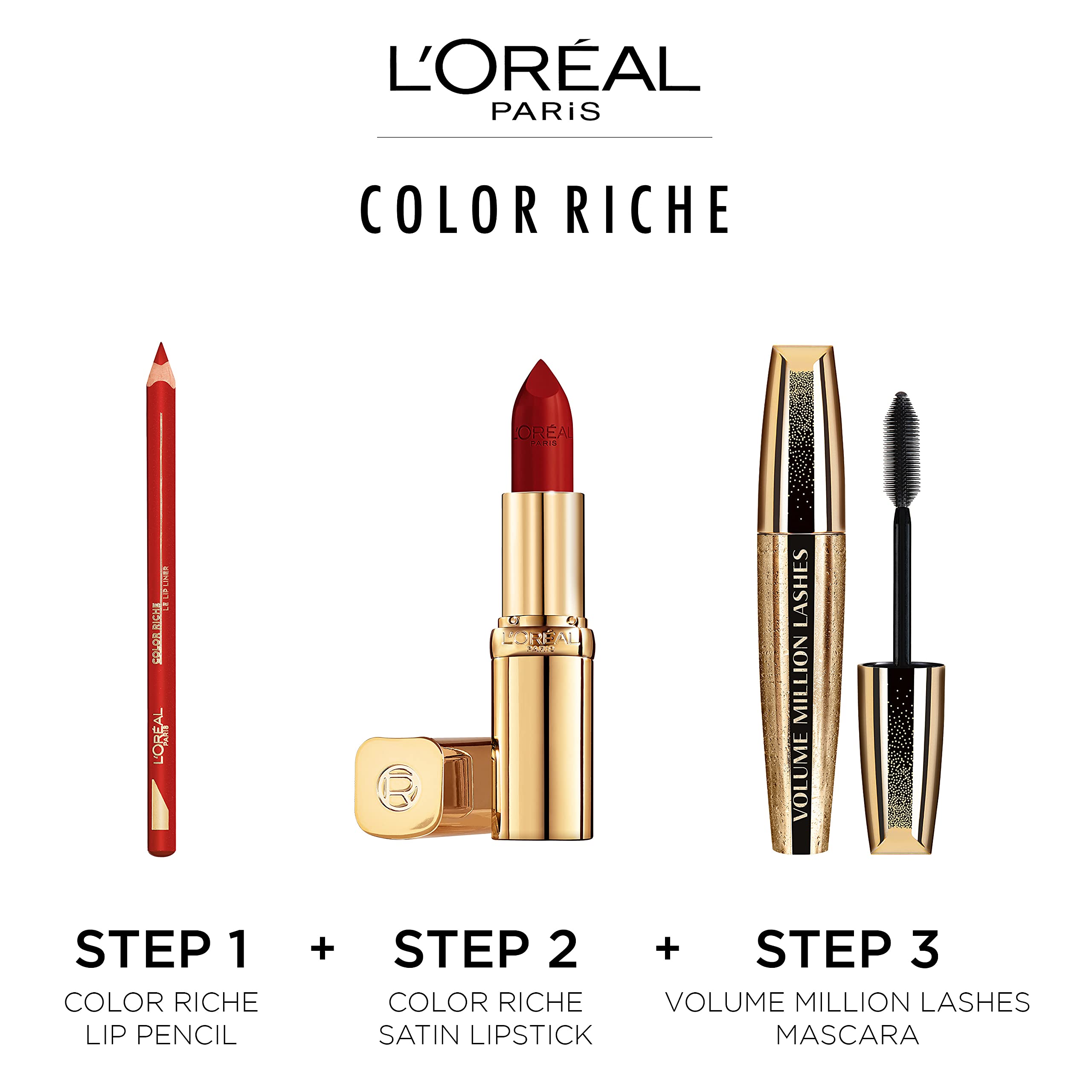 L'Oréal Paris Color Riche Satin Smooth Lipstick, Moisturising Pure Pigment Lip Colour, With Omega 3 & Vitamin E, 235 Nude Gold Halalzen