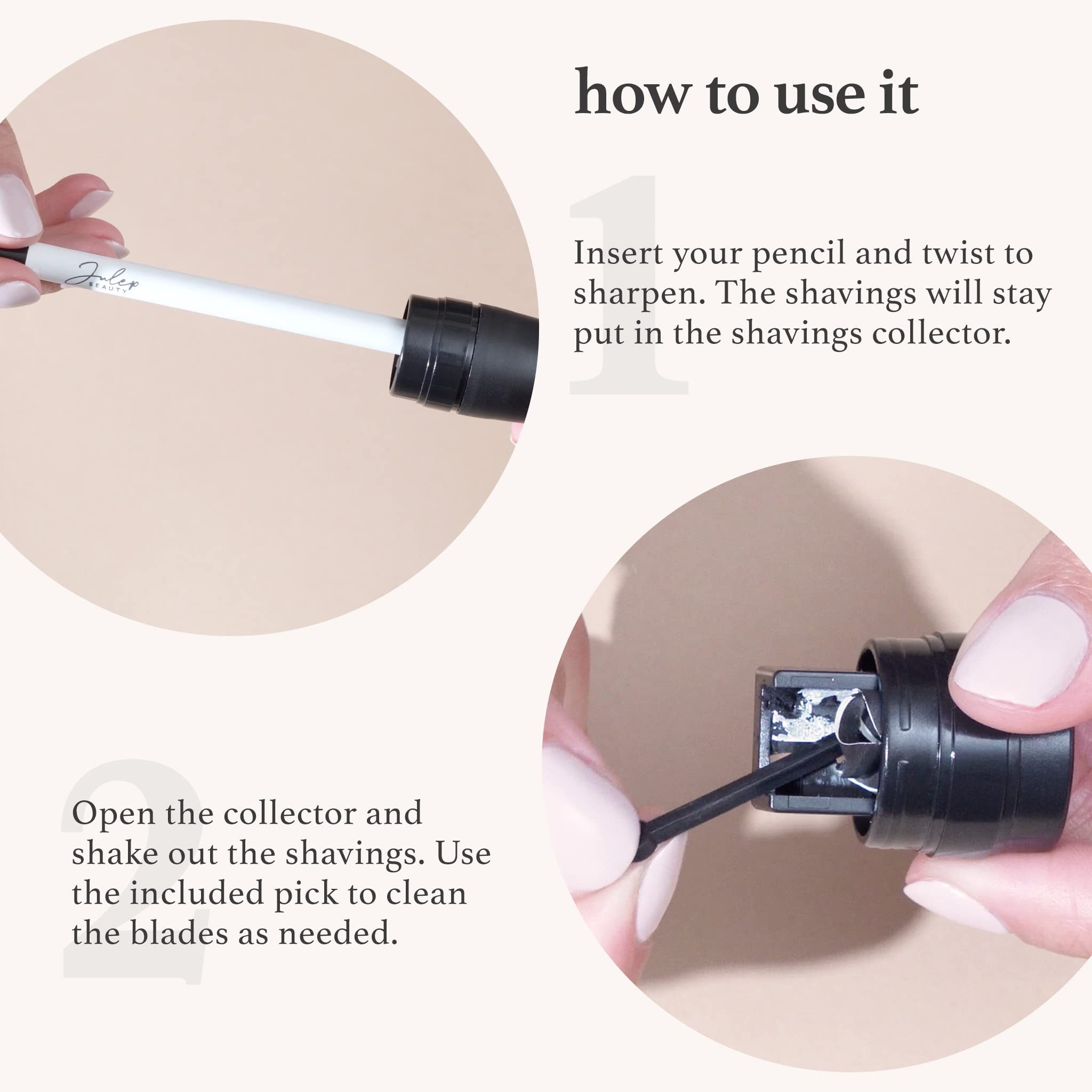 Julep When Pencil Met Gel Sharpenable Longwear Gel Eyeliner Pencil (Soft Black) High-Performance, Waterproof, Transfer & Smudge Proof Eyeliner Halalzen