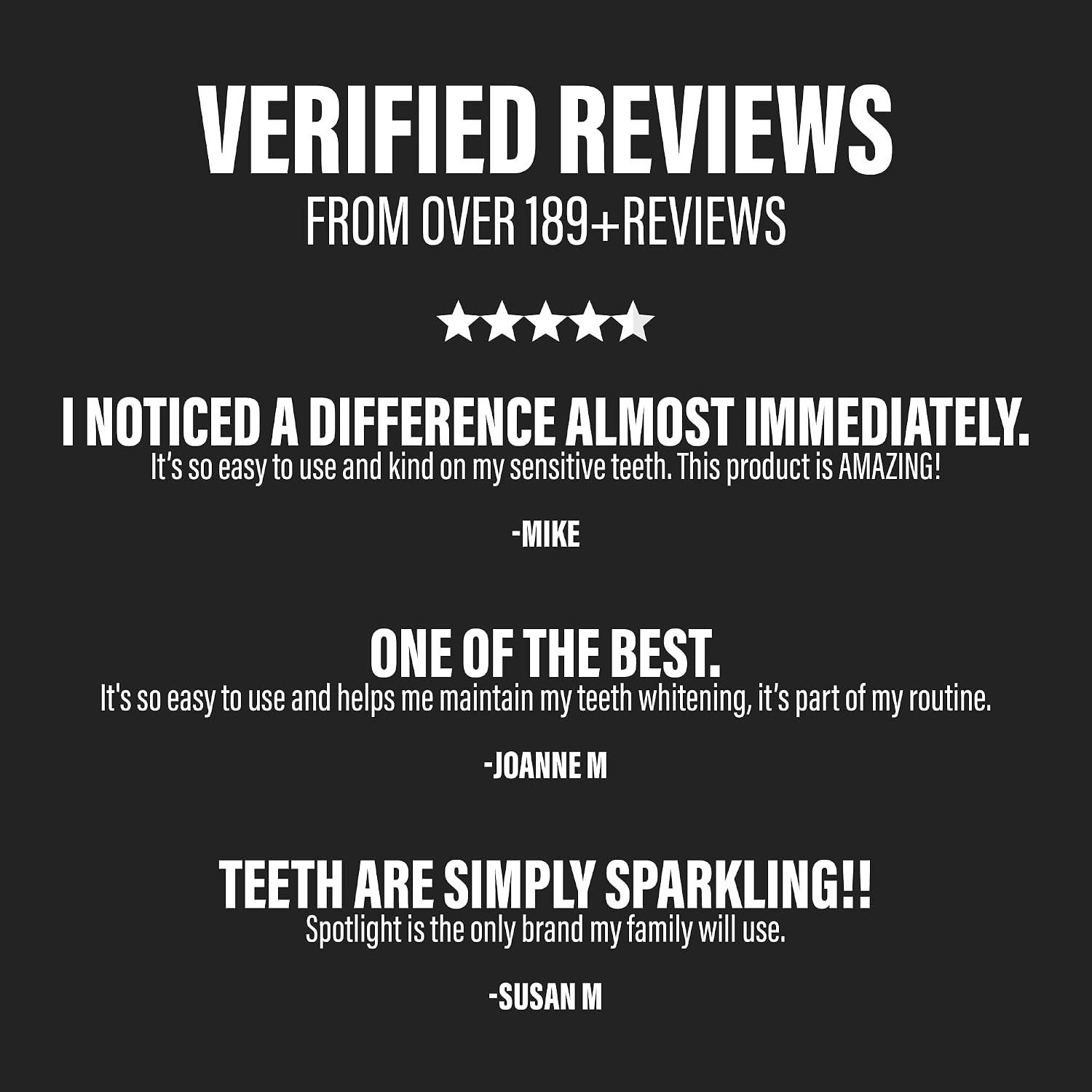 Spotlight Oral Care Teeth Whitening Powder - Made by Dentists | PAP+, Hydroxyapatite & Diamond Powder | Non-Abrasive & Enamel-Safe | Suitable for Sensitive Teeth & Dental Work | Instant Whitening