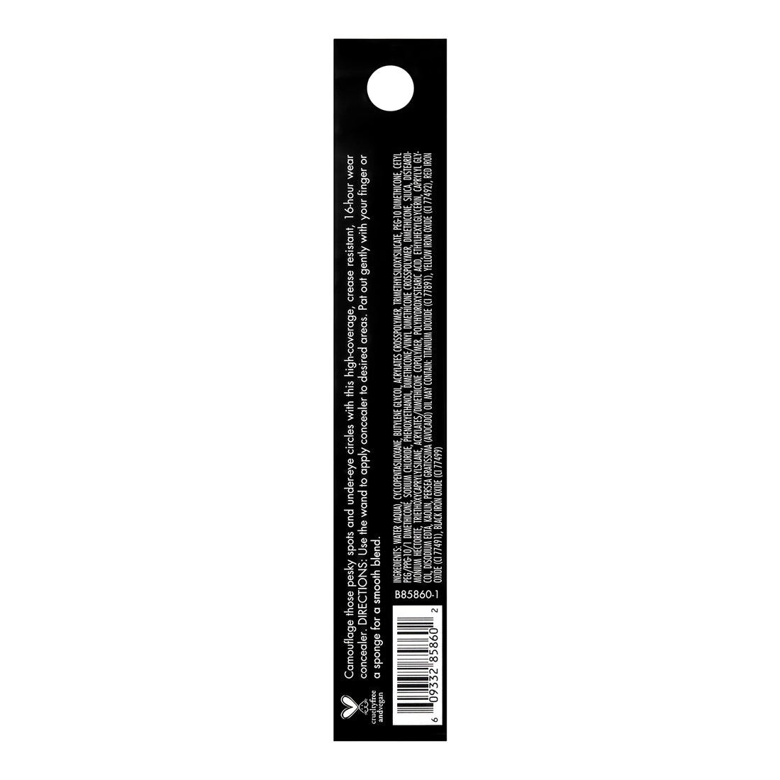 e.l.f. 16HR Camo Concealer, Full Coverage & Highly Pigmented, Matte Finish, Light Ivory, 0.203 Fl Oz (6mL) Halalzen