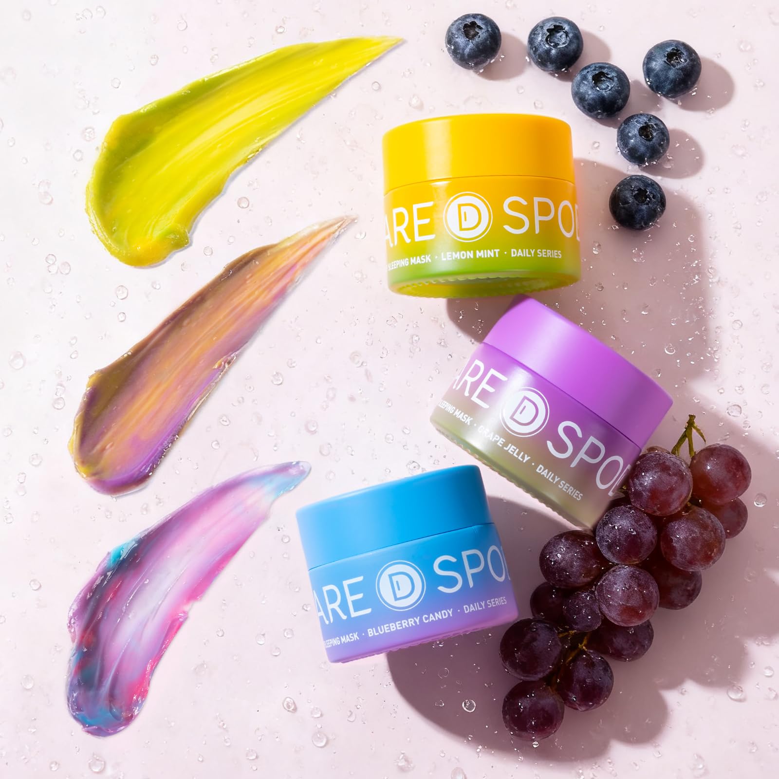 SPODARE Lemon Lip Mask, Hydrating Overnight Lip Sleeping Mask, Lip Moisturizer for Dry Cracked Lips Care, Dual-Color Lips Balm for Nourishing and Softening Lips, Minimizes Fine Lines - 12g Halalzen