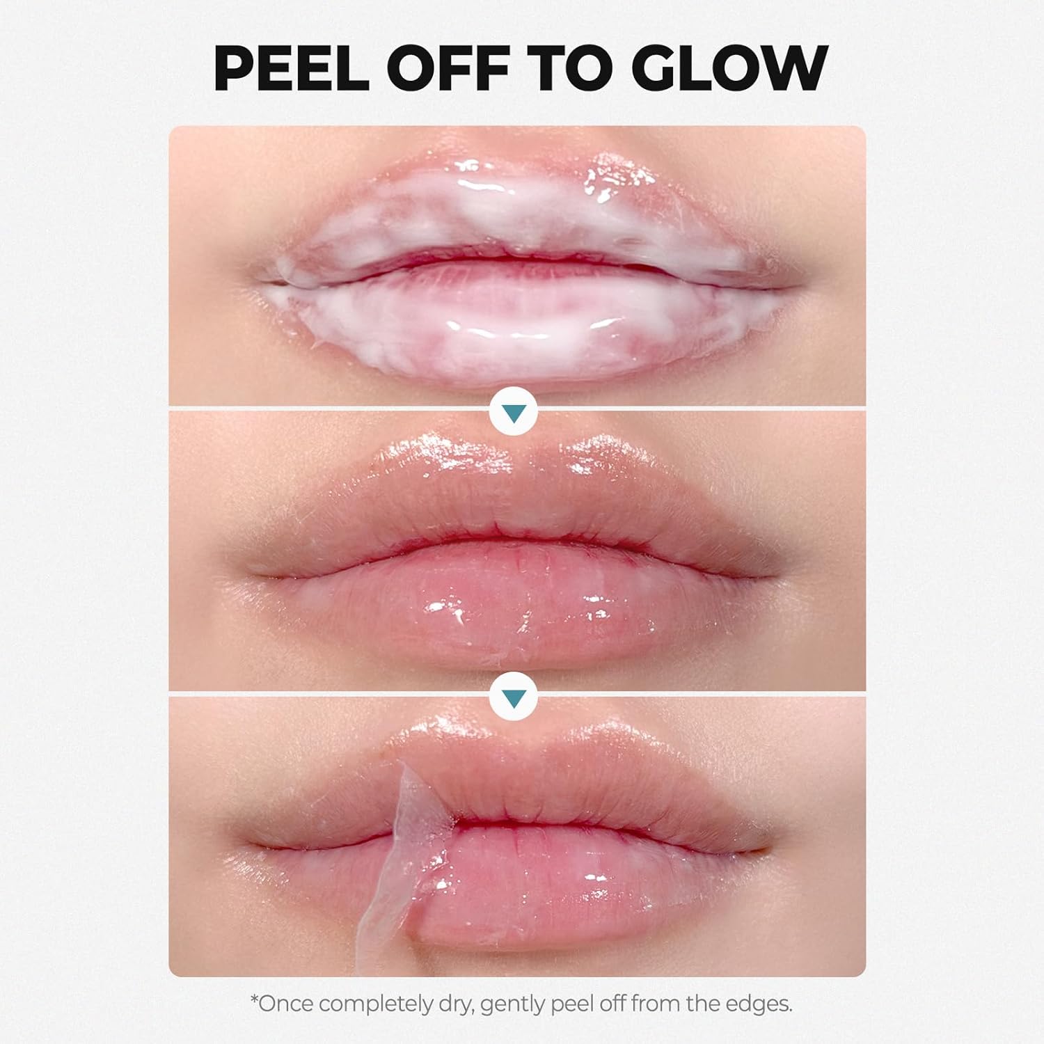 Laka Soothing Prep Lip Mask, Cooling Peel Off Korean Lip Mask, Gentle Exfoliator for Lips, Hygienic & Easy Application, Daily Lip Care, K-Beauty, 0.33 fl.oz Halalzen