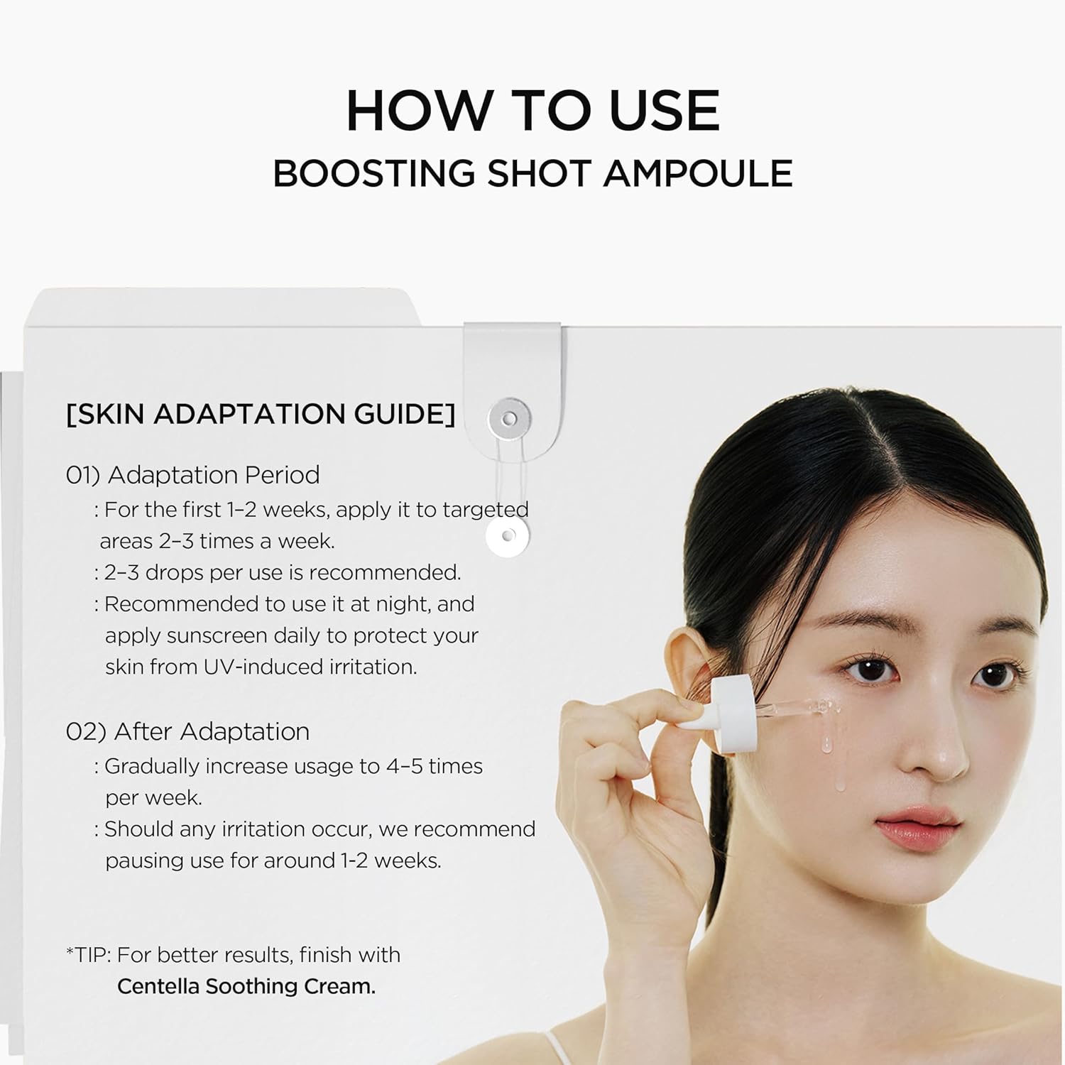 SKIN1004 Madagascar Centella Niacinamide 10 Boosting Shot Ampoule, 30 ml