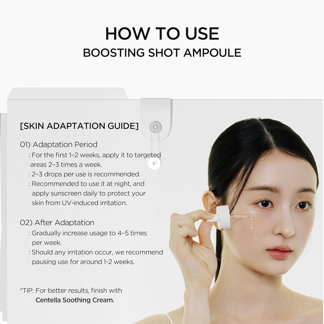 SKIN1004 Madagascar Centella Niacinamide 10 Boosting Shot Ampoule, 30 ml
