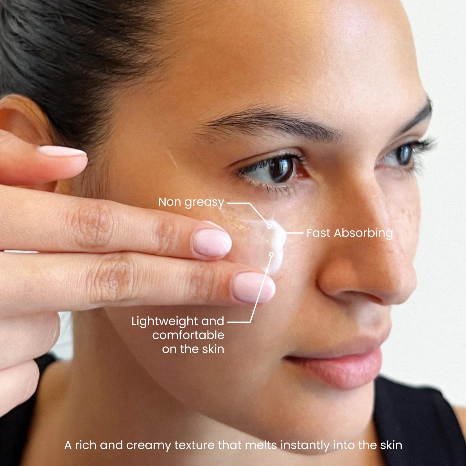 Kleem Retinol Night Cream – Anti Wrinkle Face Cream with Hyaluronic Acid & Panthenol – Anti Aging Cream for Fine Lines, Dark Spots & Uneven Skin Tone – Gentle Formula, 50ml