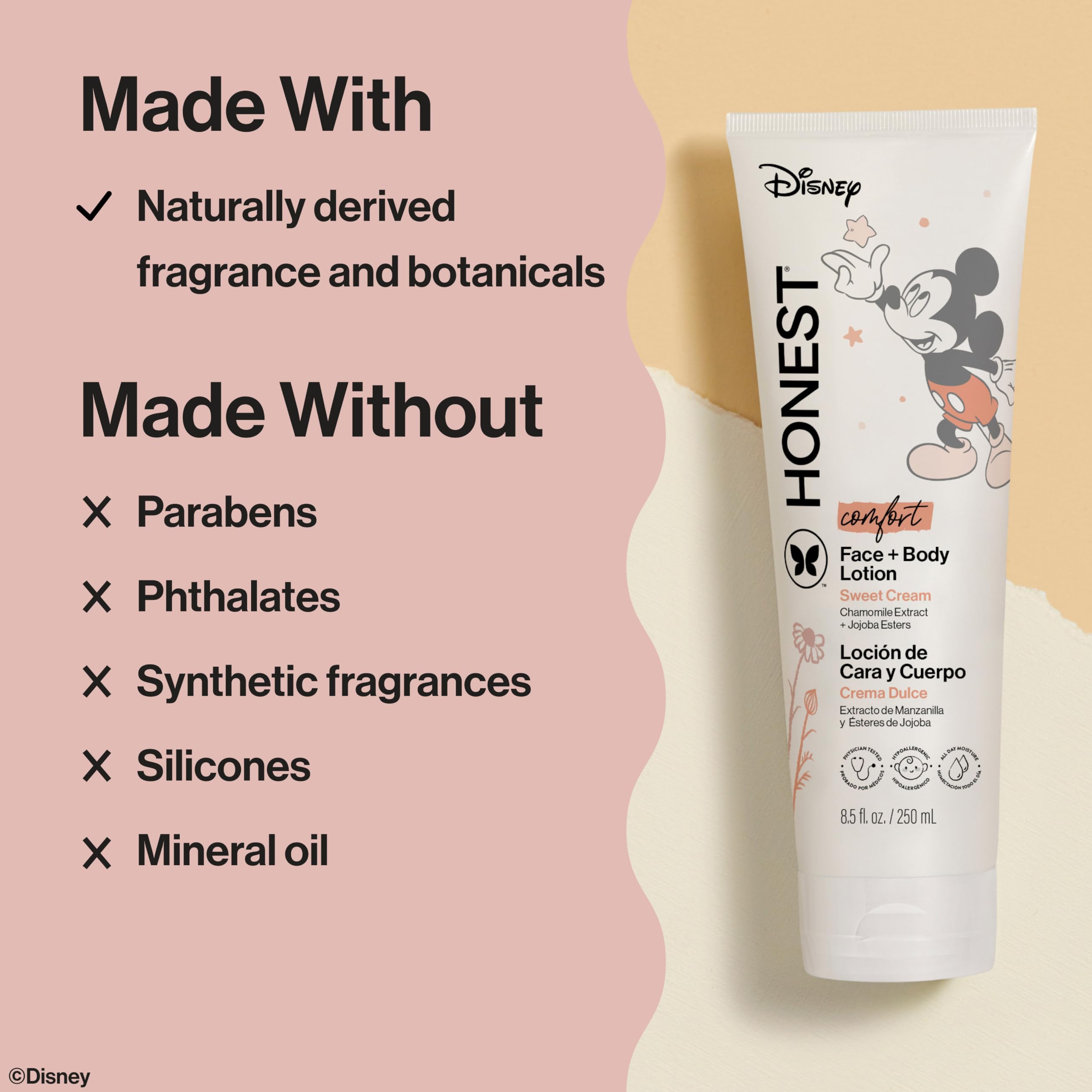 The Honest Company Hydrating Face Body Lotion, Fast Absorbing, Naturally Derived, Hypoallergenic, Lavender Calm, 8.5 fl oz Halalzen