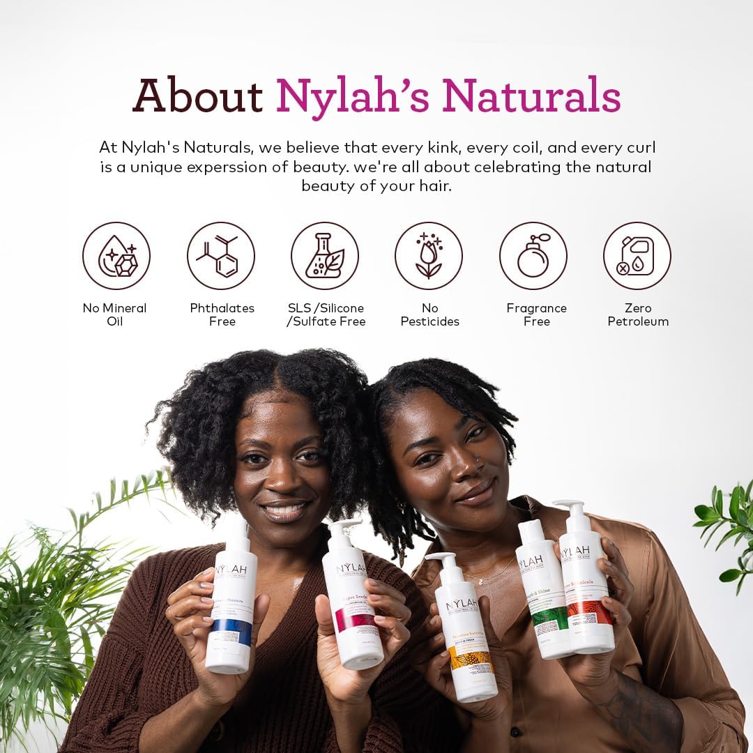 NYLAH Flourish and Thrive Hair Growth Serum SET (2 x 50ml) – Hair Growth & Hair Loss Treatment – Reduces Thinning & Shedding, Strengthens Hair, Supports Fuller