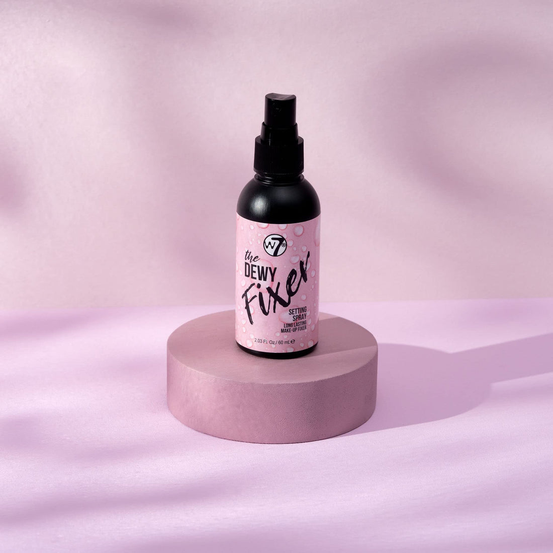 W7 The Fixer Duo - Makeup Setting Spray 2Pcs Set - Dewy & Matte Finishes For Fixing Professional Makeup Halalzen