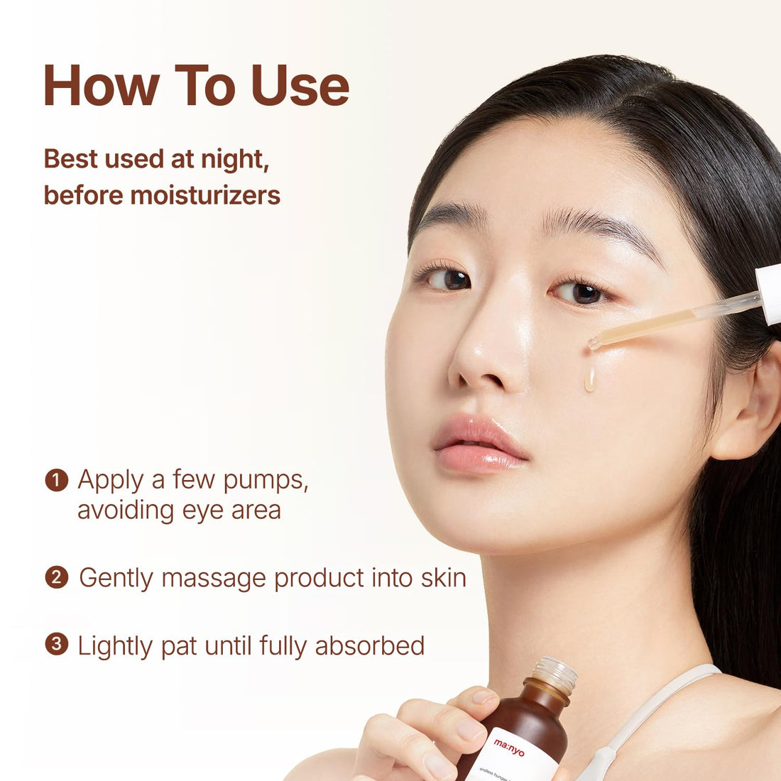 MANYO Bifida Biome Complex Ampoule Serum, Night Serum, Skin Rejuvenating and Skin Barrier Repair, Glow Skin, Anti-aging, Korean Skincare 1.7 fl oz (50ml) Halalzen