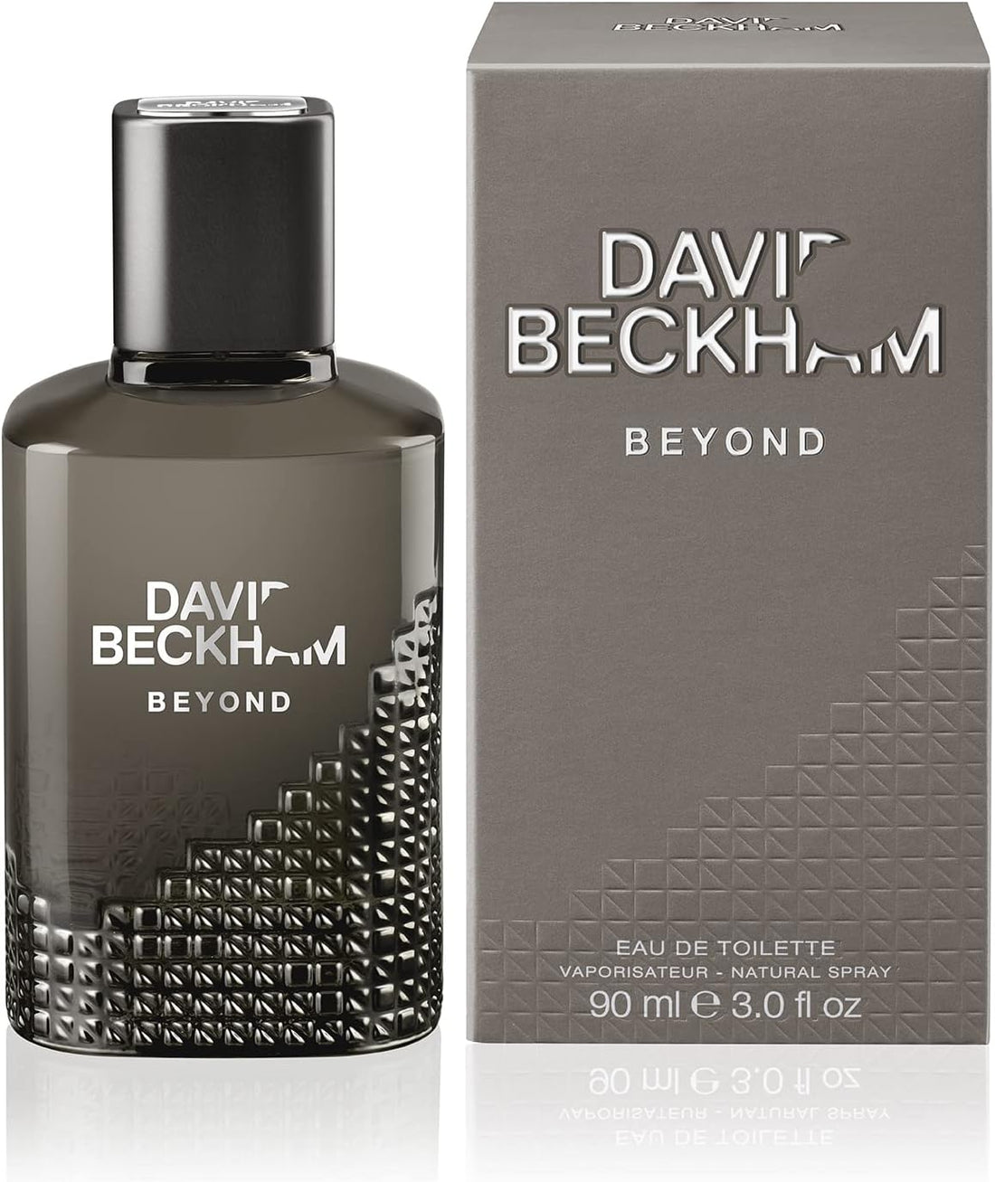 DAVID BECKHAM Beyond - Eau De Toilette for Him - Fougère Herbaceous Fragrance with Notes of Fresh Mojito Accord, Black Pepper and Magnetic Patchouli - Long Lasting - 90ml | for Him